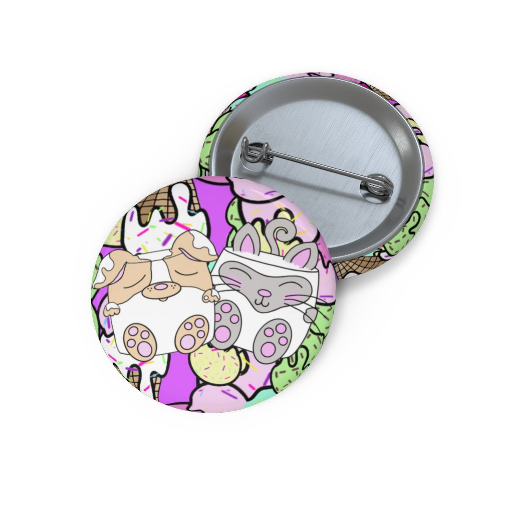 Custom Pin Buttons