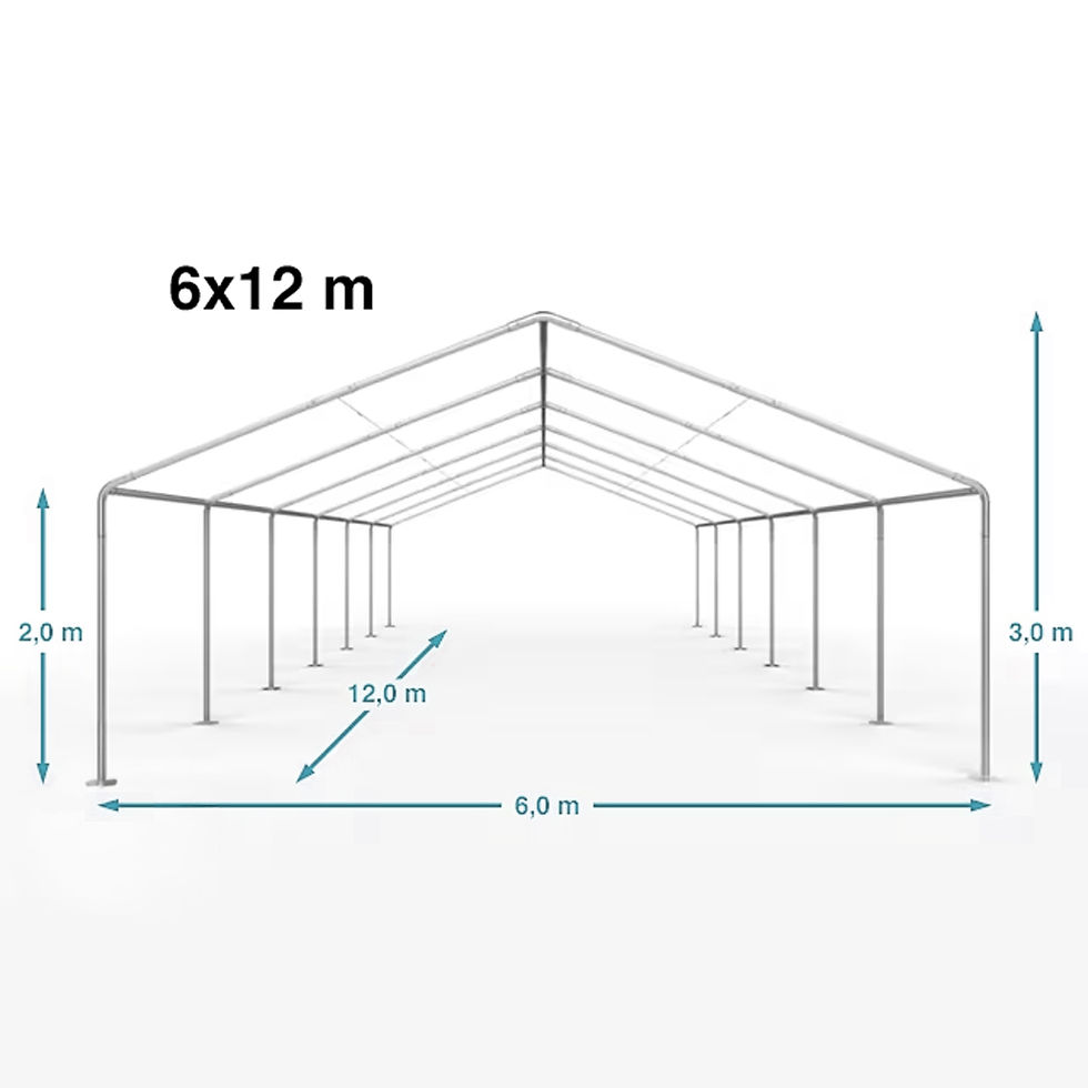 Thumbnail: 6x12m Party tent