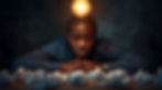 Create an image showing a student at a desk surrounded by crumpled paper, with a lightbulb gradually illuminating above their head. The progression should illustrate the journey from initial failure to breakthrough understanding, visually representing the productive failure learning process.