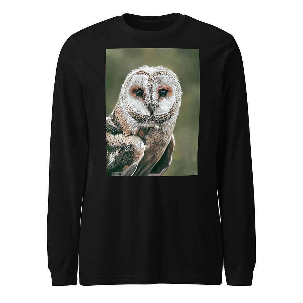 Thumbnail: Tyto Alba Unisex Long Sleeve Tee