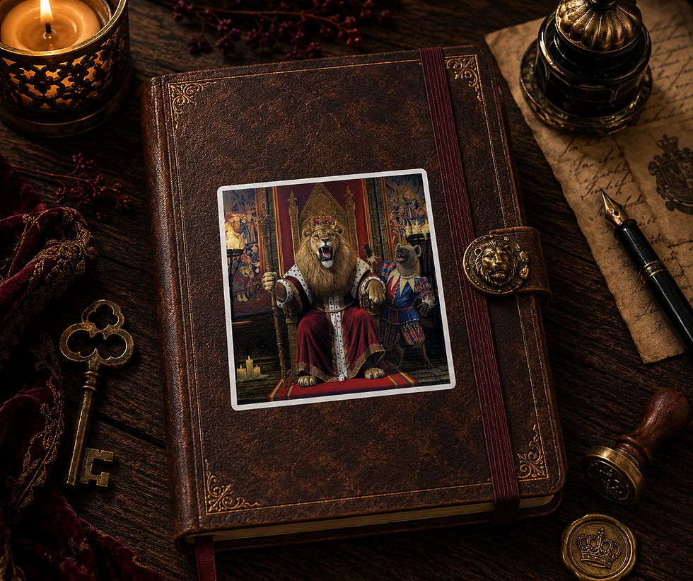 Thumbnail: Majesty & Mockery Sticker
