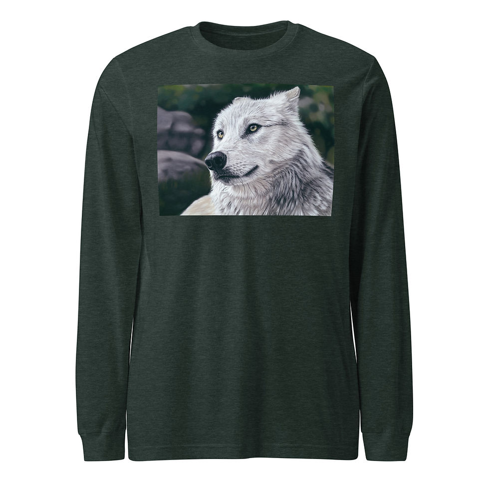 Thumbnail: Quiet Wisdom Unisex Long Sleeve Tee