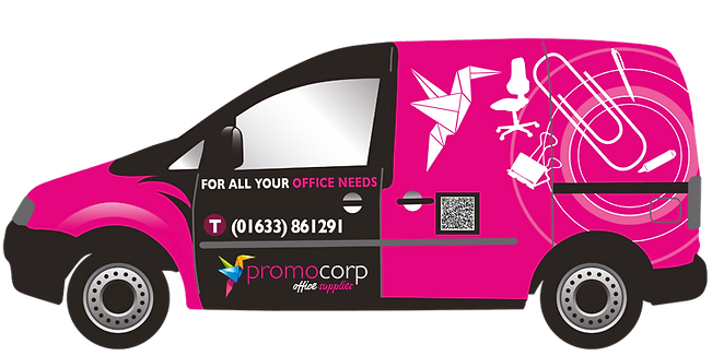 Promocorp Office Supplies Van