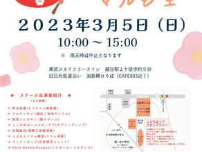 「越谷宿の雛めぐり~まちあそびマルシェ」に生配信と特番制作で参加します!