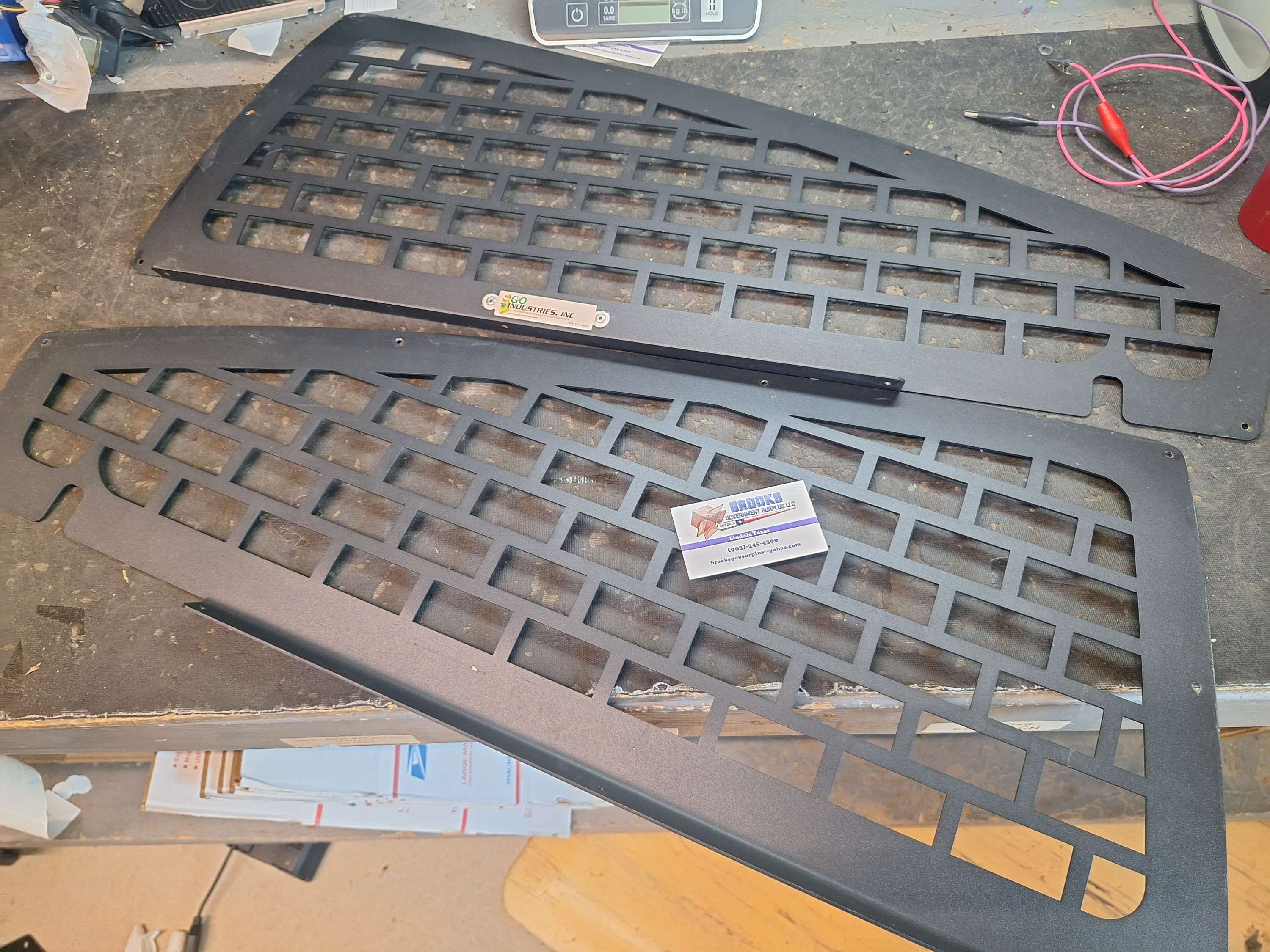 Go industries 2011-23 dodge charger window bars PAIR