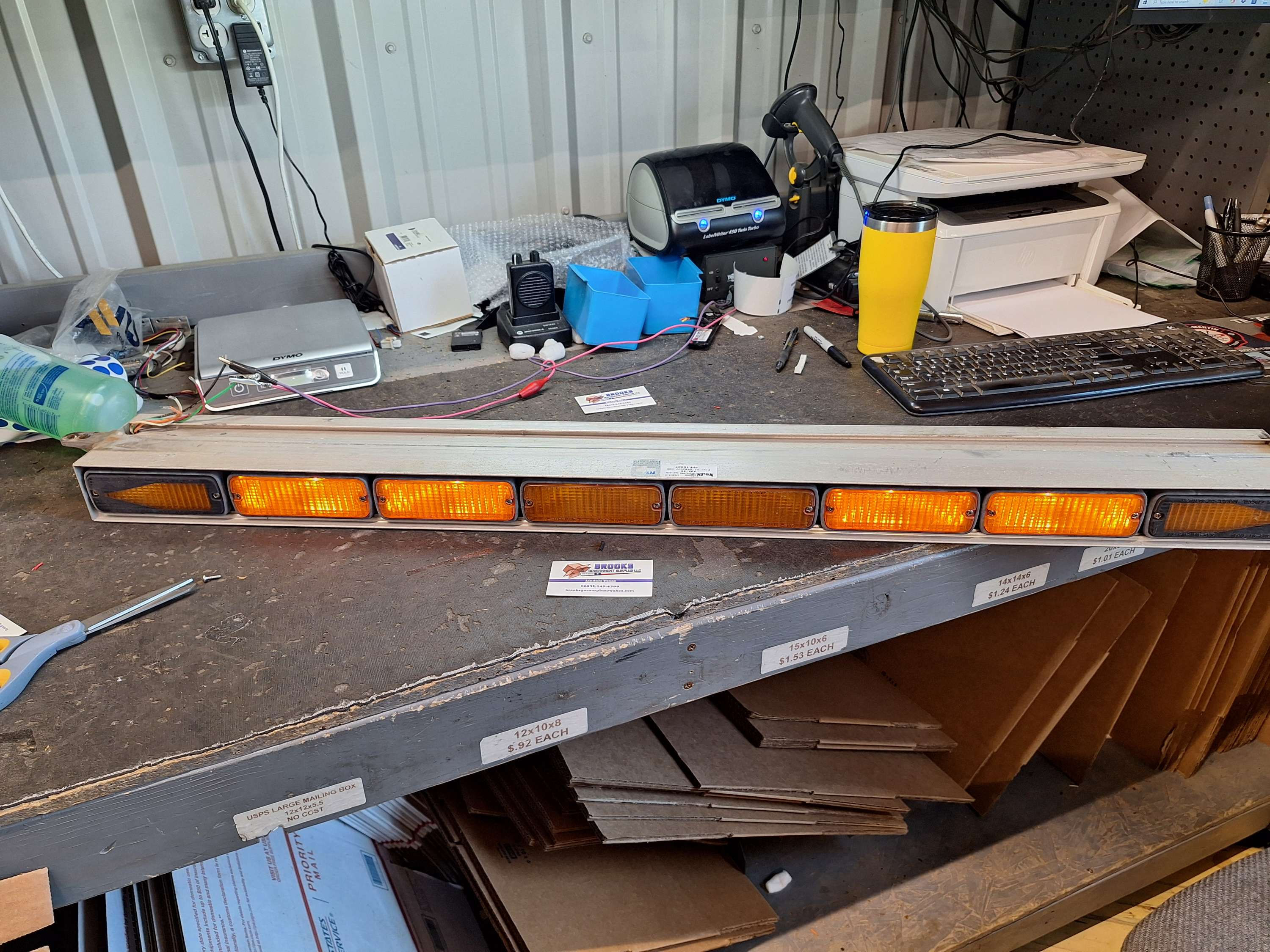 Whelen  halogen 8 head traffic advisor ADA-48 #5