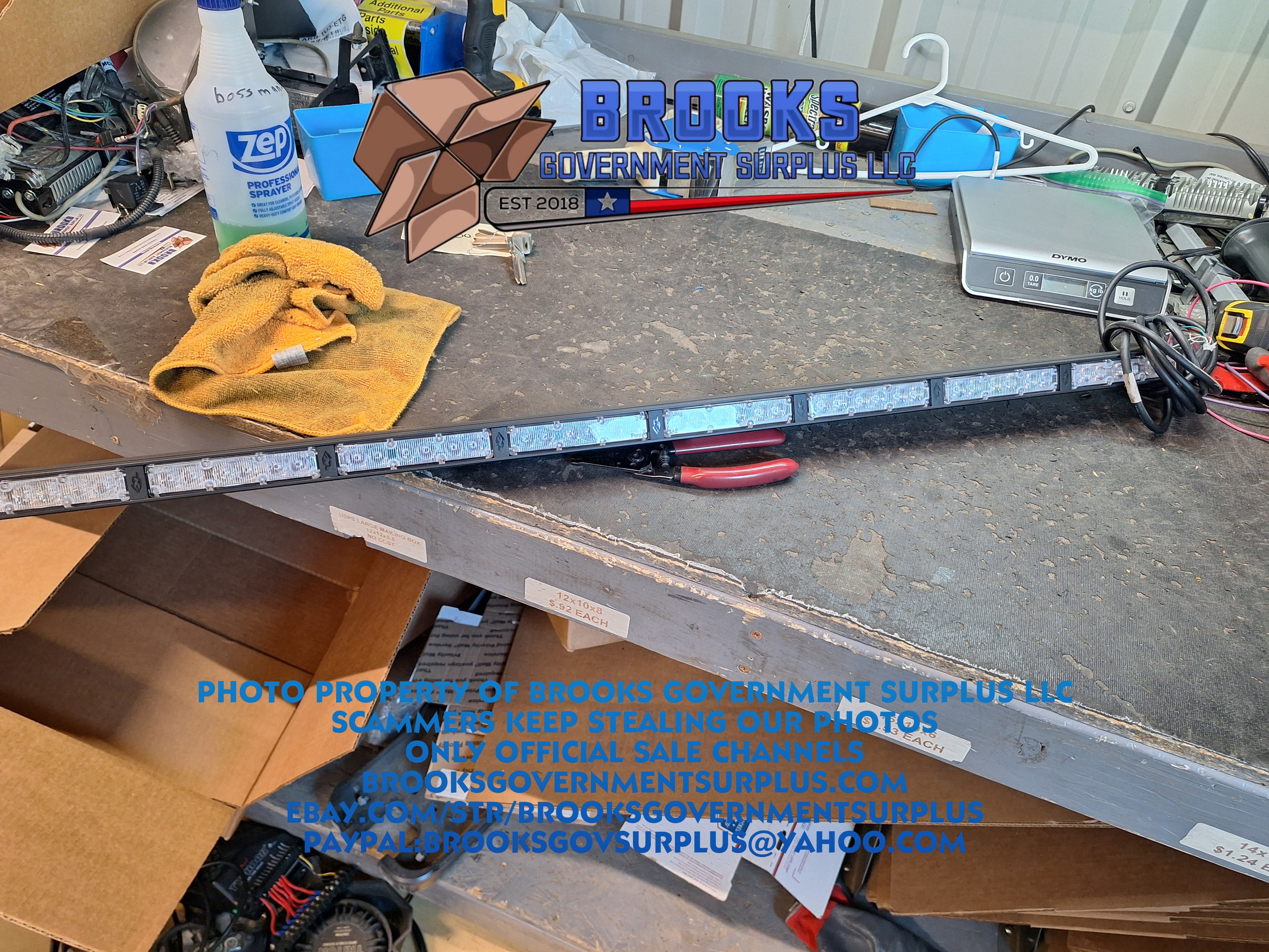 Feniex Fusion S series 800 lightstick RED BLUE