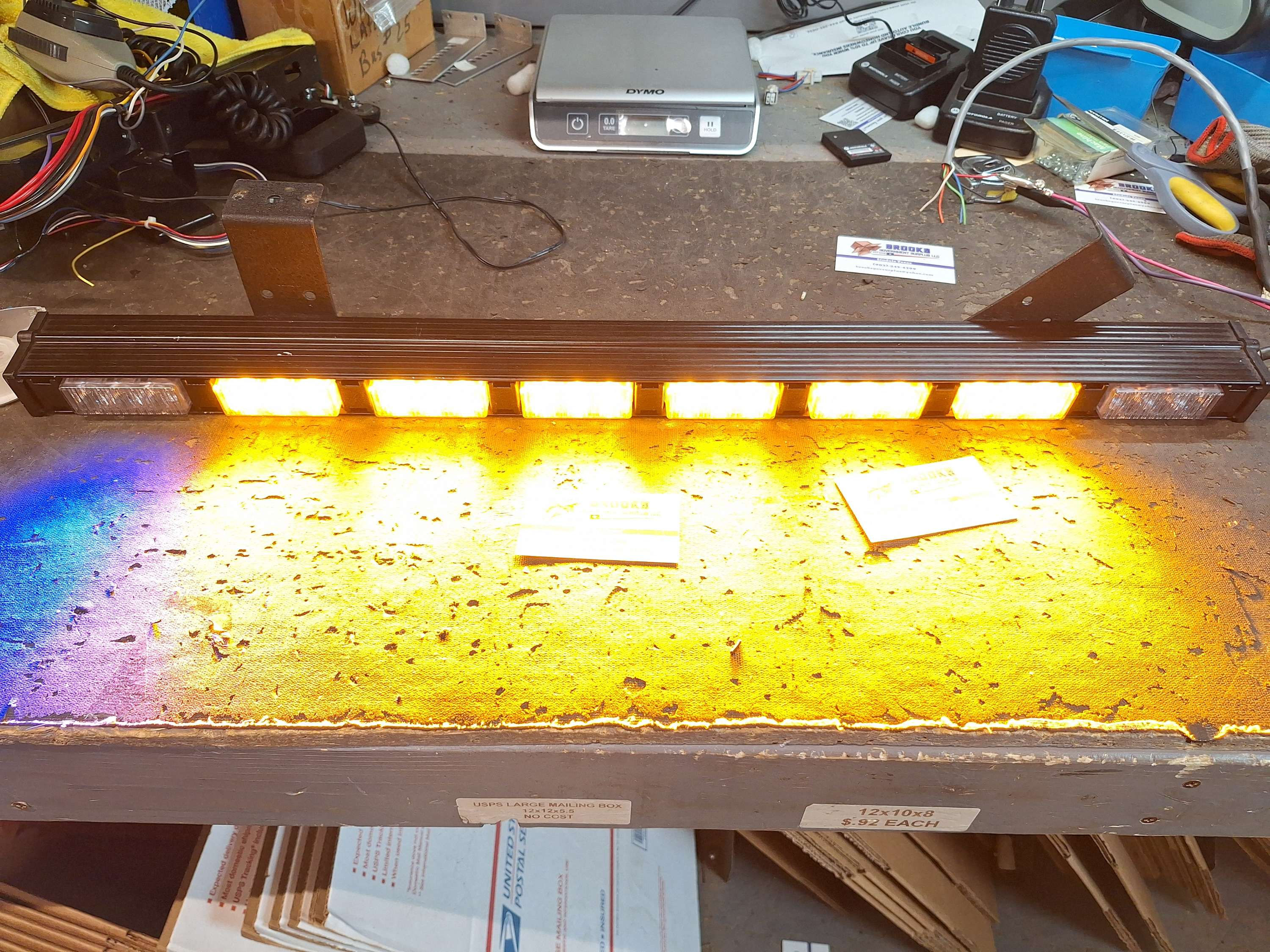 Whelen dominator ta series BLUE AMBER BLUE