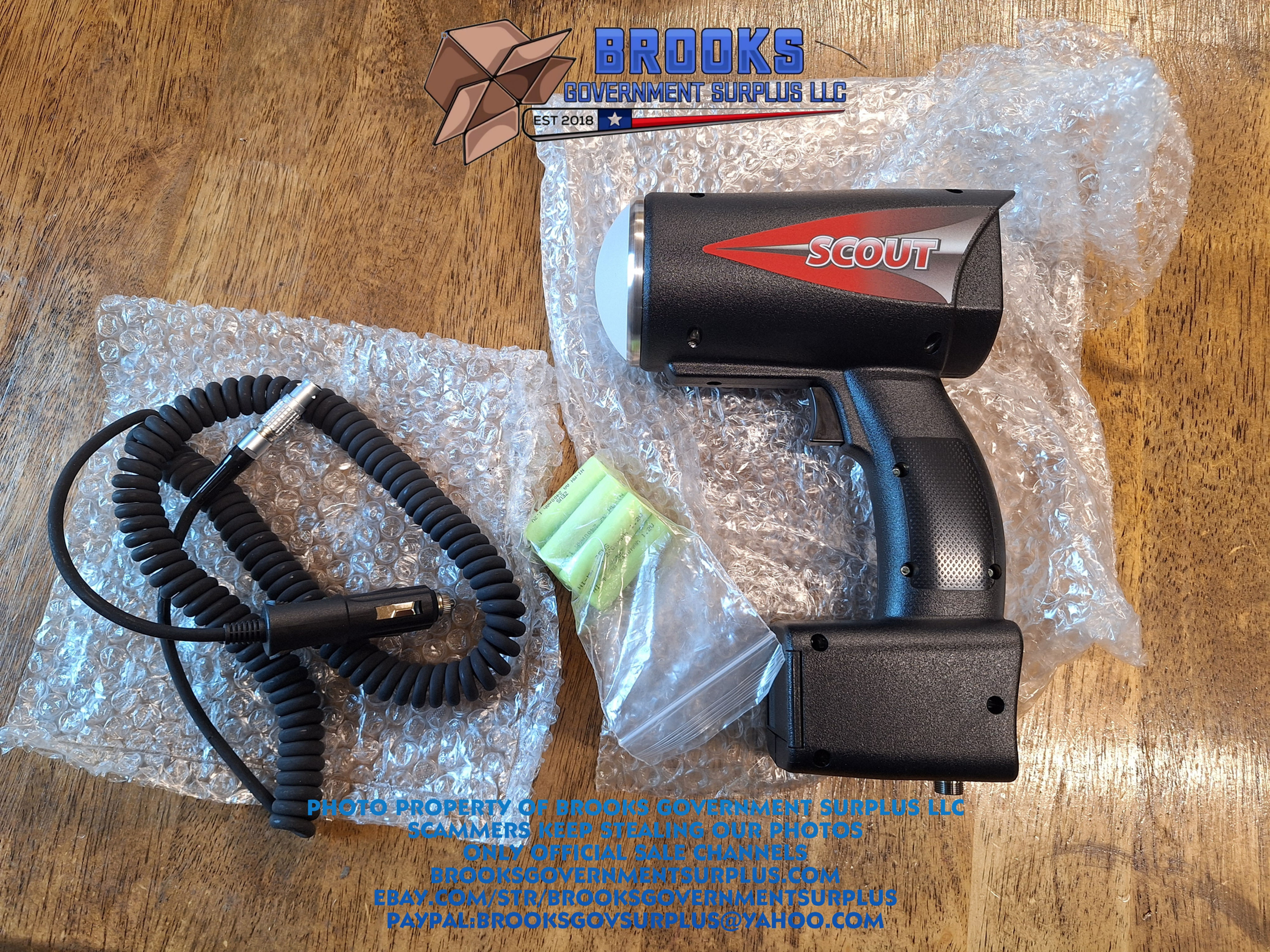 Decatur scout handheld directional radar NEW