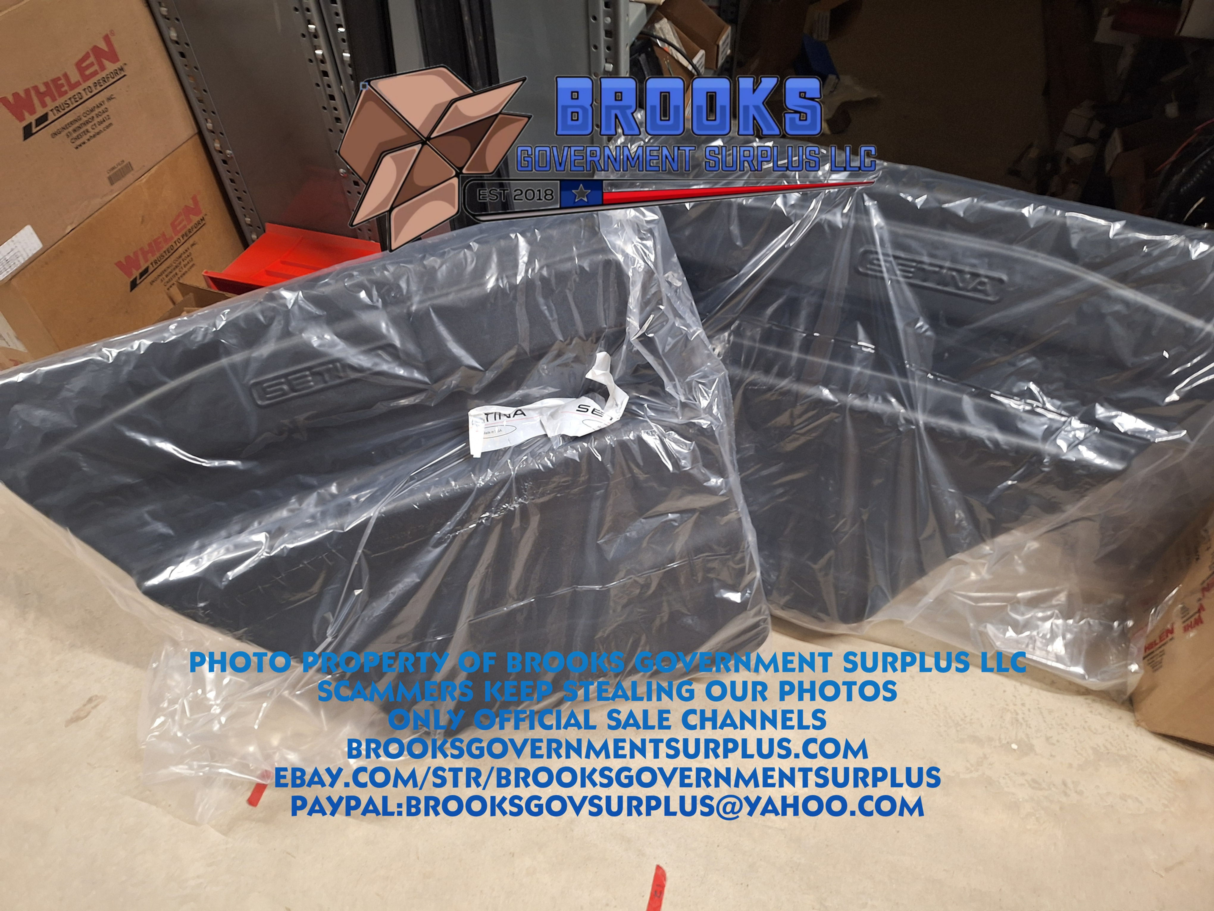 Setina Door Panels NEW TPO Plastic 2020-23 Ford Interceptor Utility DK0100ITU20