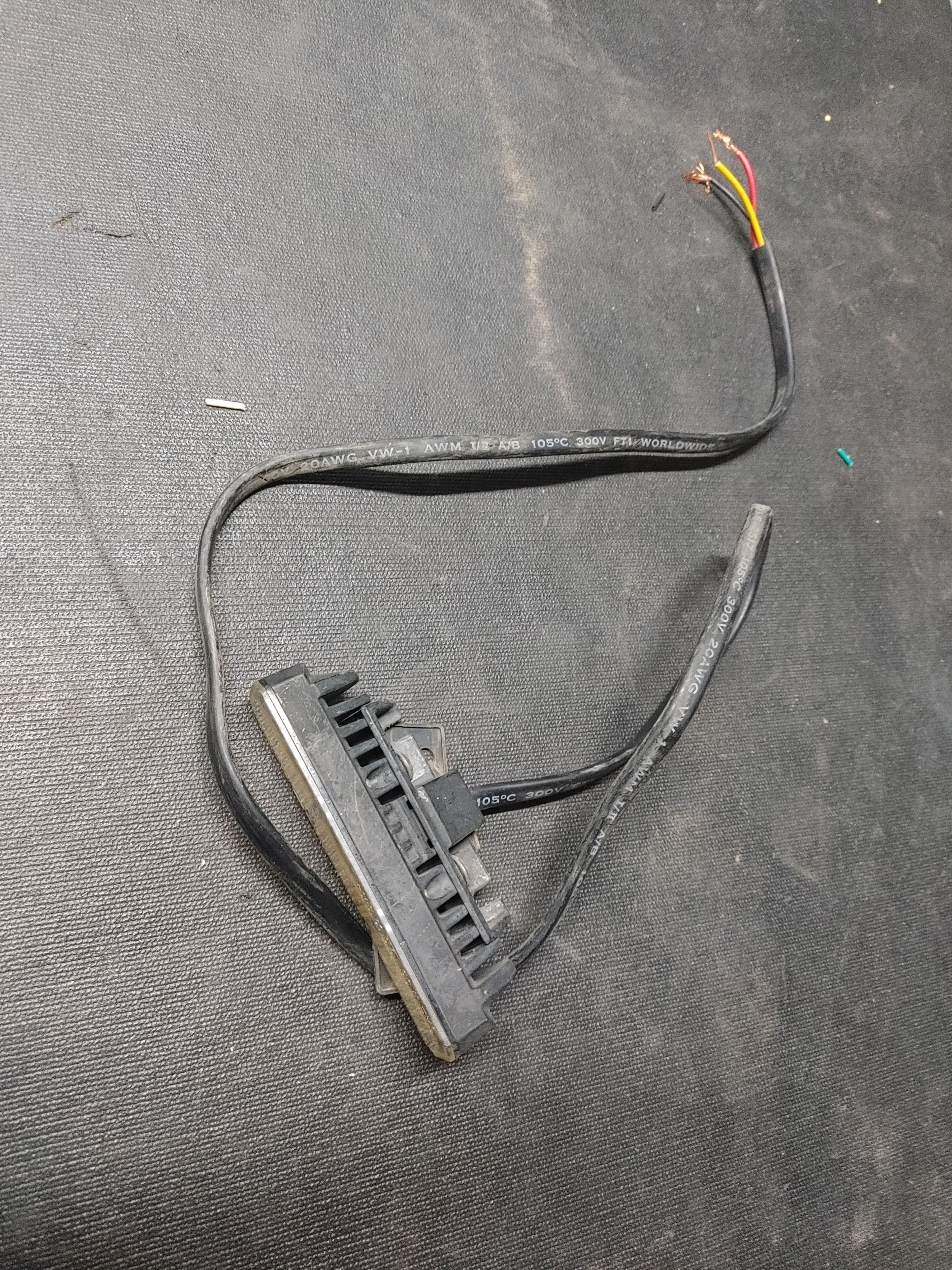 Unbranded white warning light