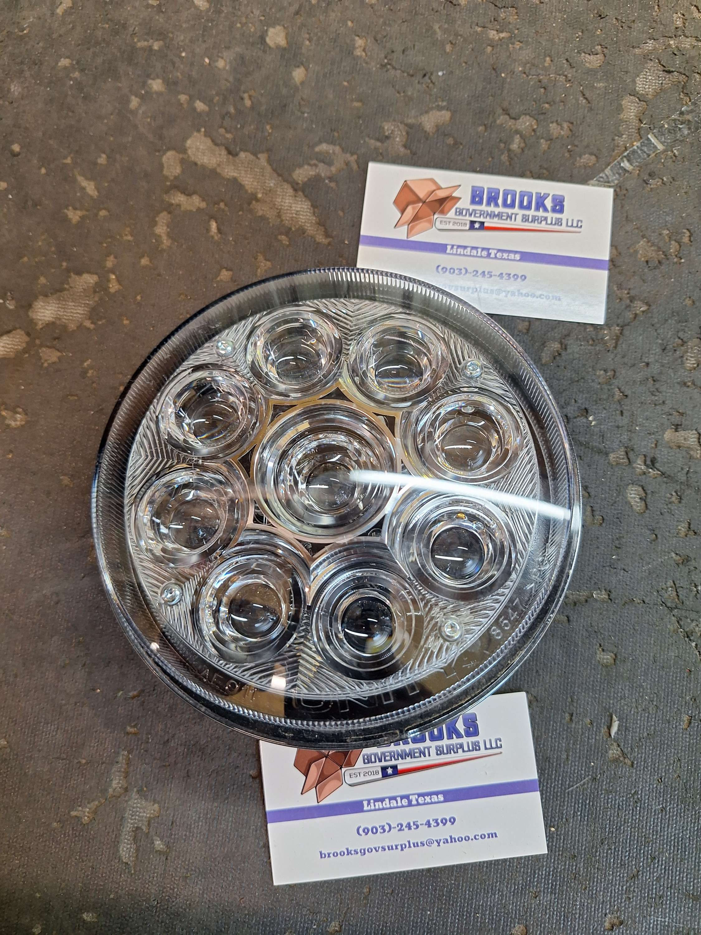 Unity 6 in led spotlight bulb 6 degree optic PAR46 clear lense directfire