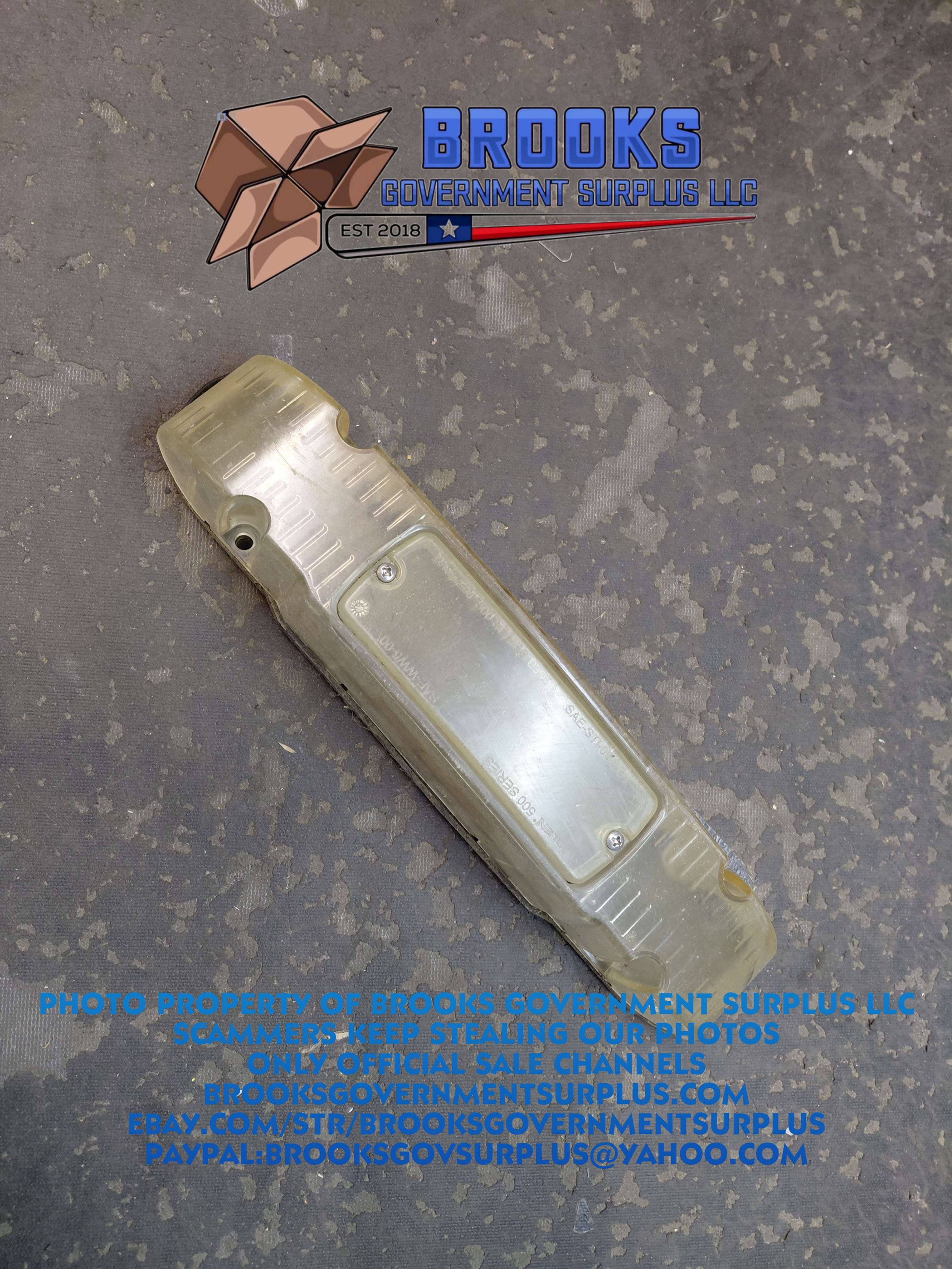 Whelen Liberty Lightbar endcap USED