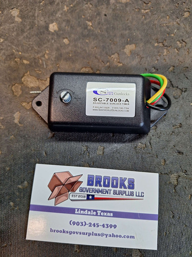 Santa Cruz SC7009-A 12 volt adjustable timer for gun lock | Brooks