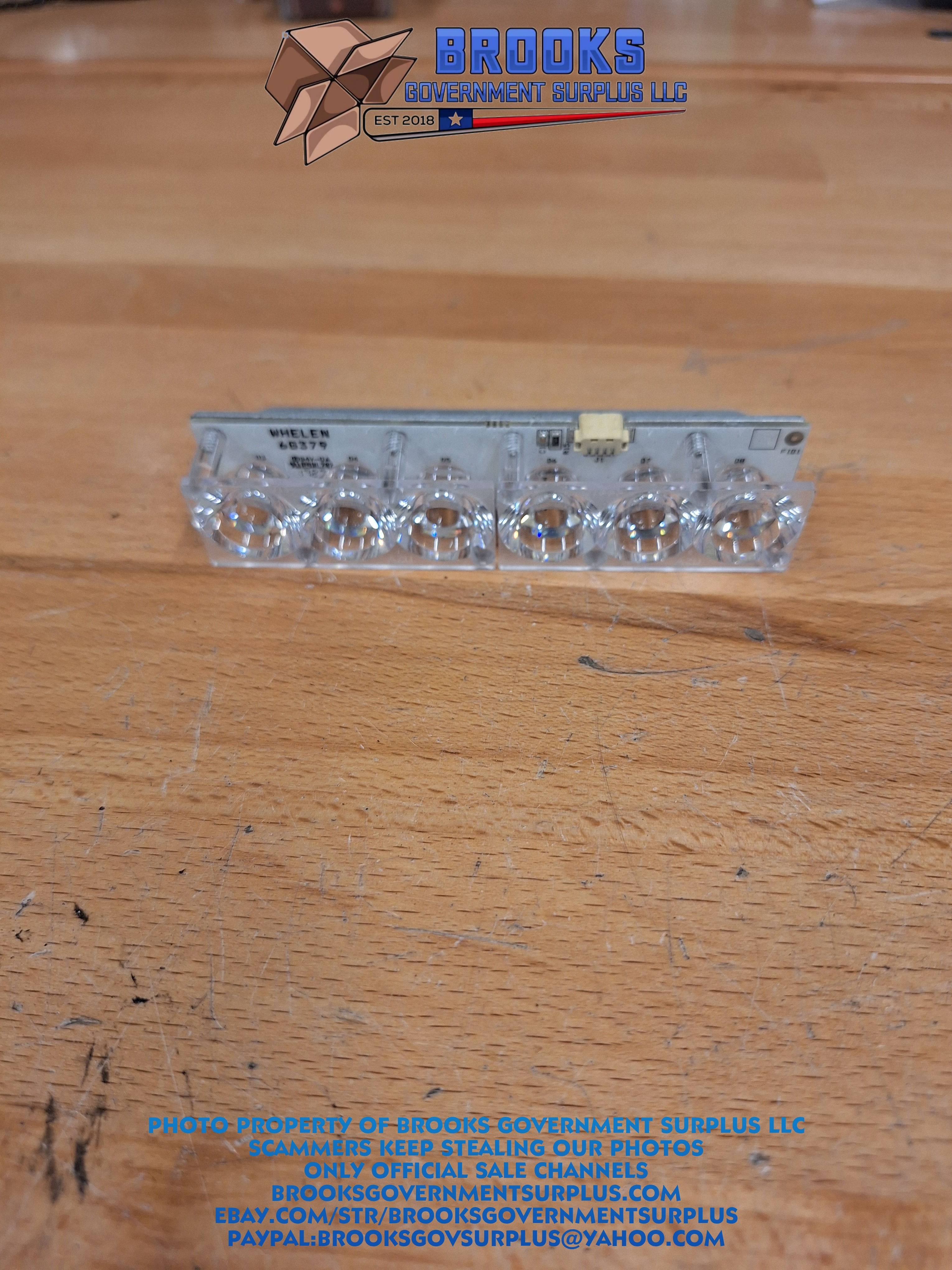 Whelen legacy lightbar takedown module USED 01-026E388-30