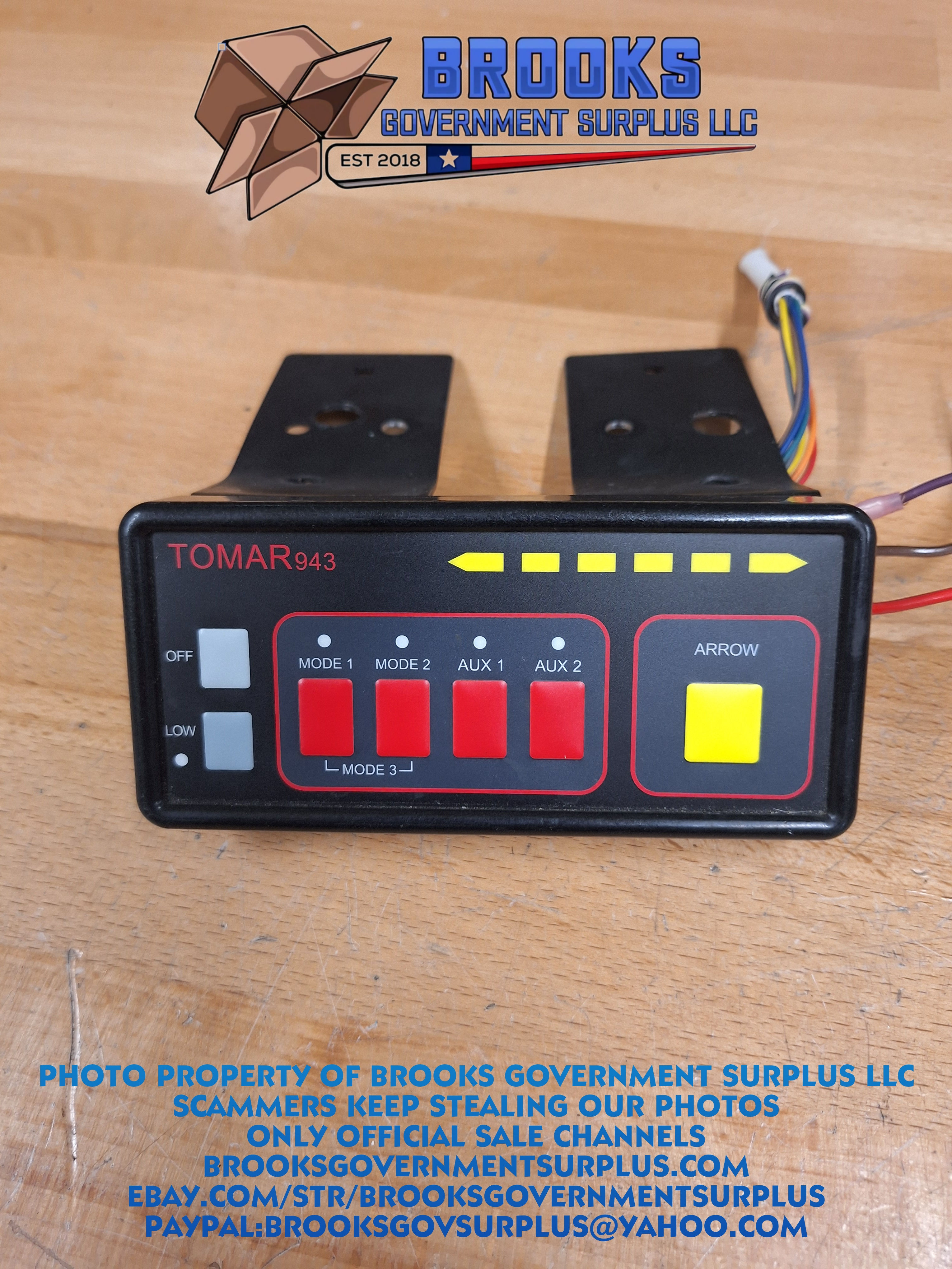 Tomar 943-DCP digital control panel ta USED