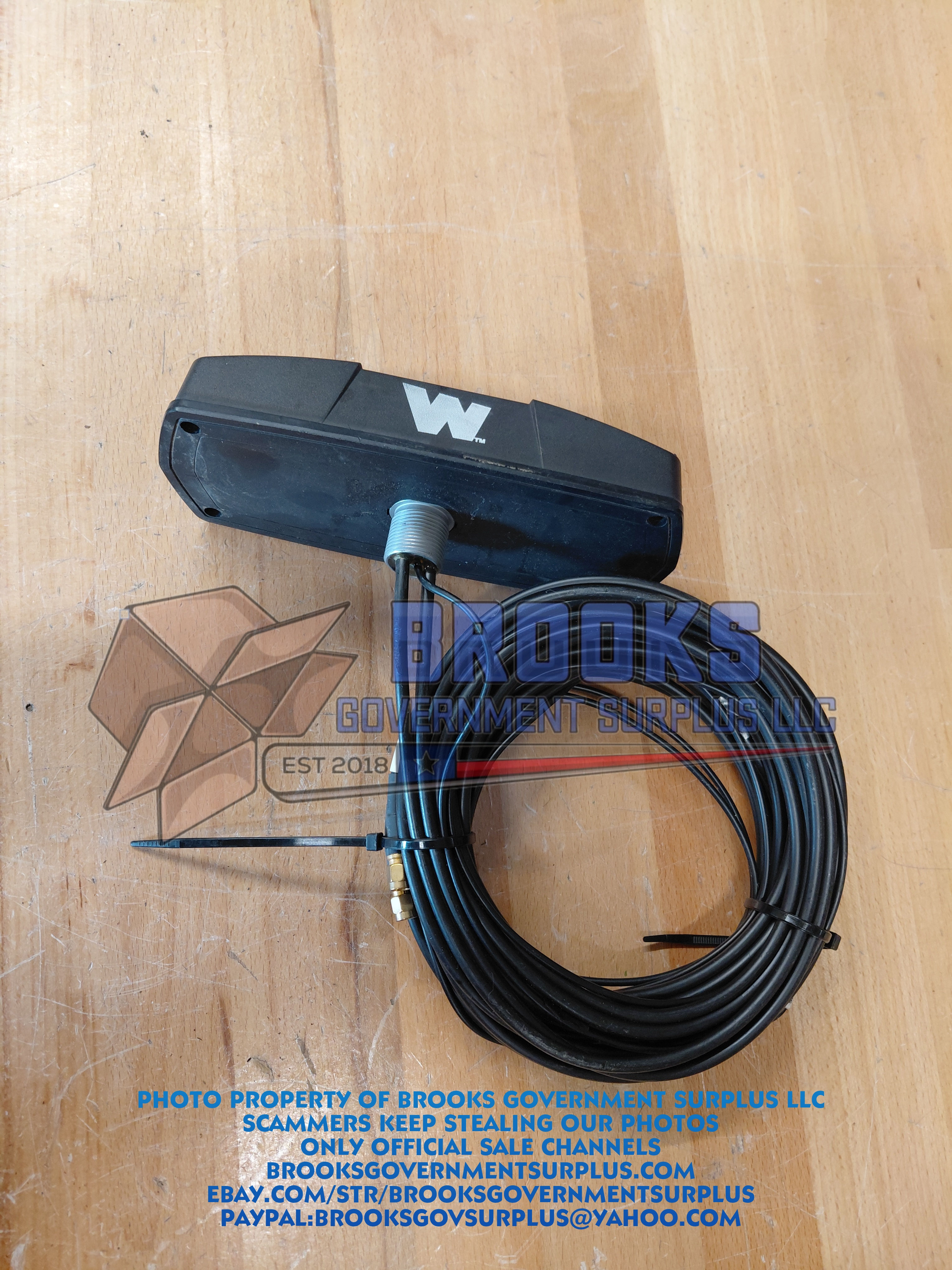 Whelen VSG antenna for CORE vehicle safety gateway LTE 1 and 2 and GPS explorer