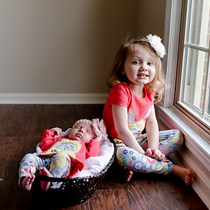 Mackenzie & Emelia - Easter 2018