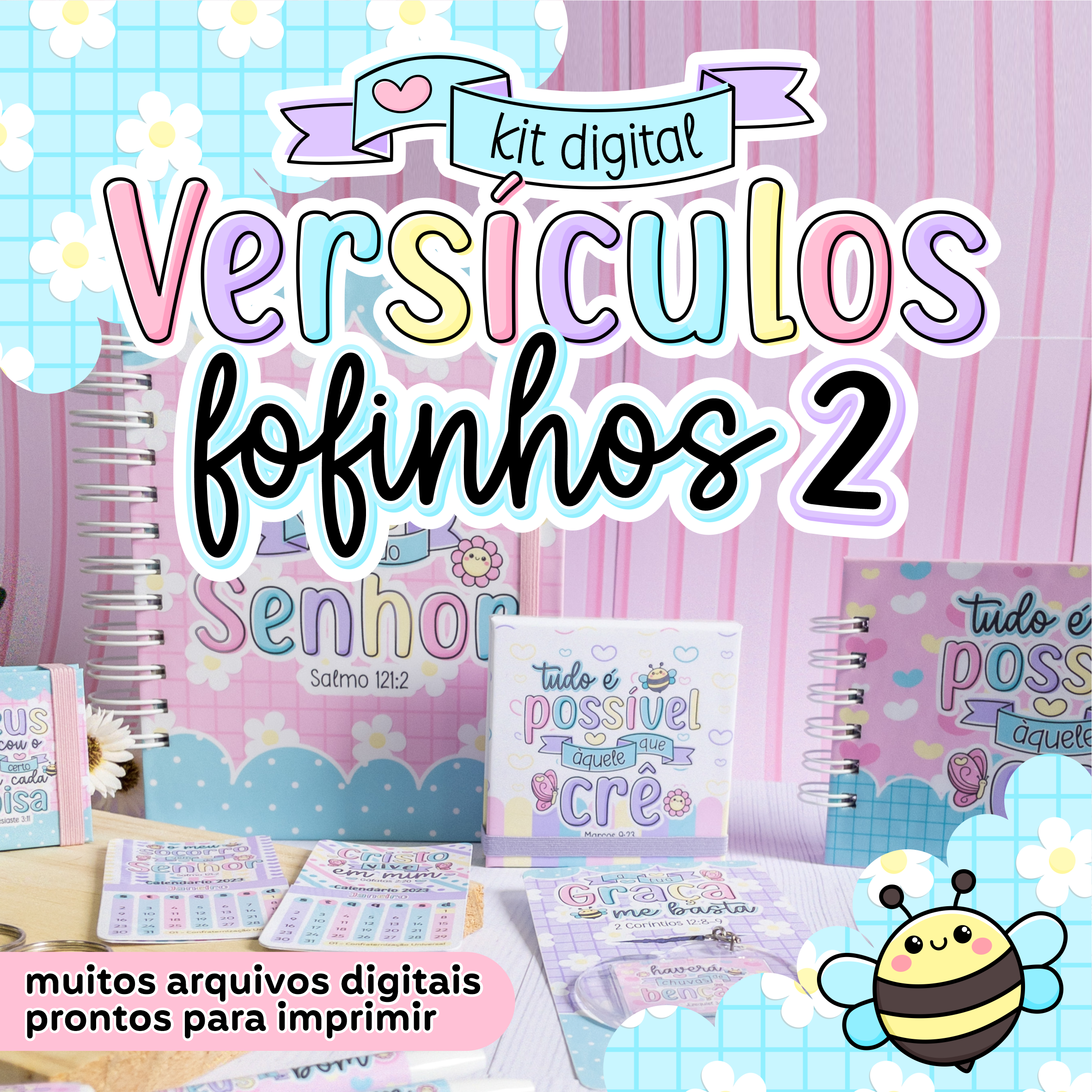 Kit Digital Versículos Fofinhos 2