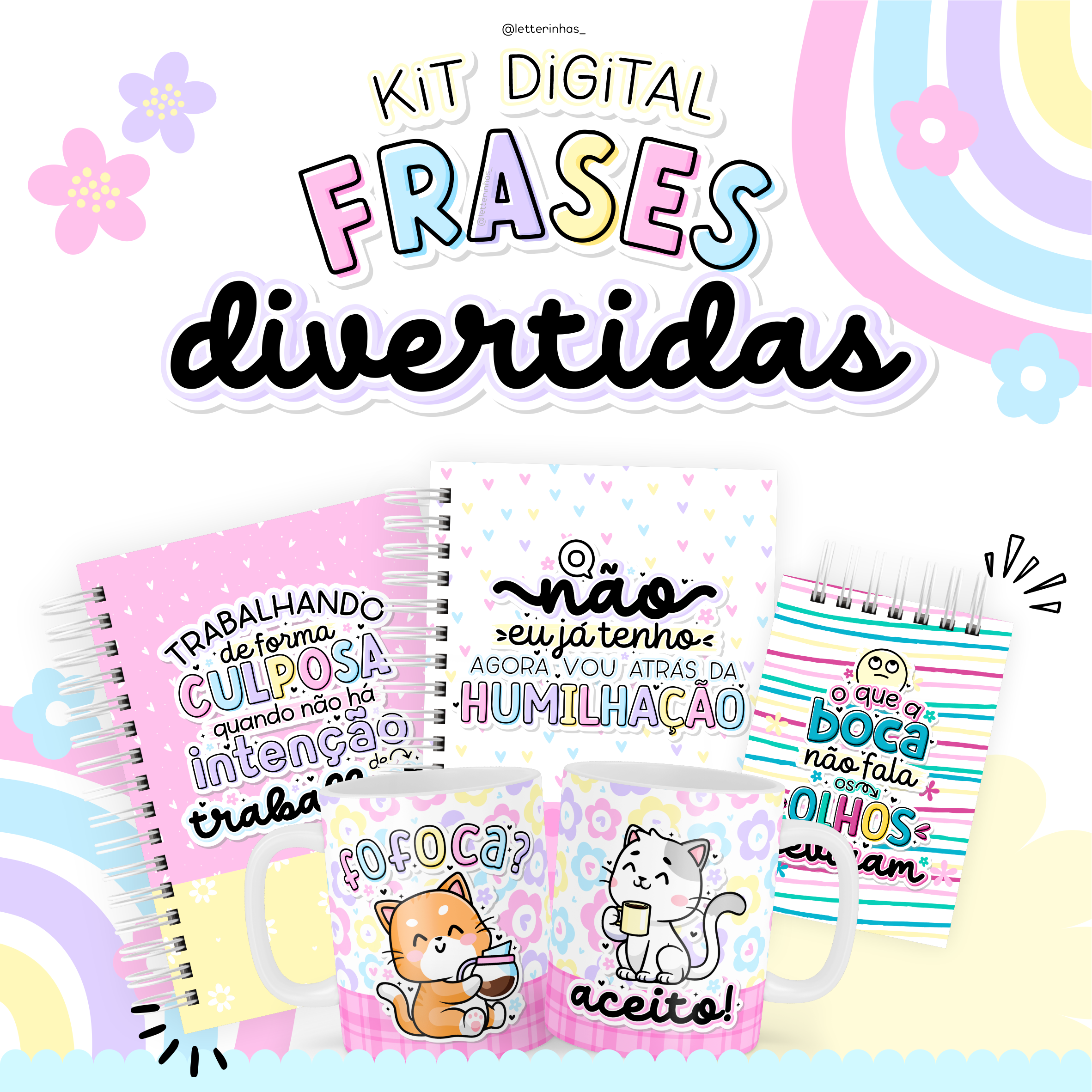 Kit Digital Frases Divertidas