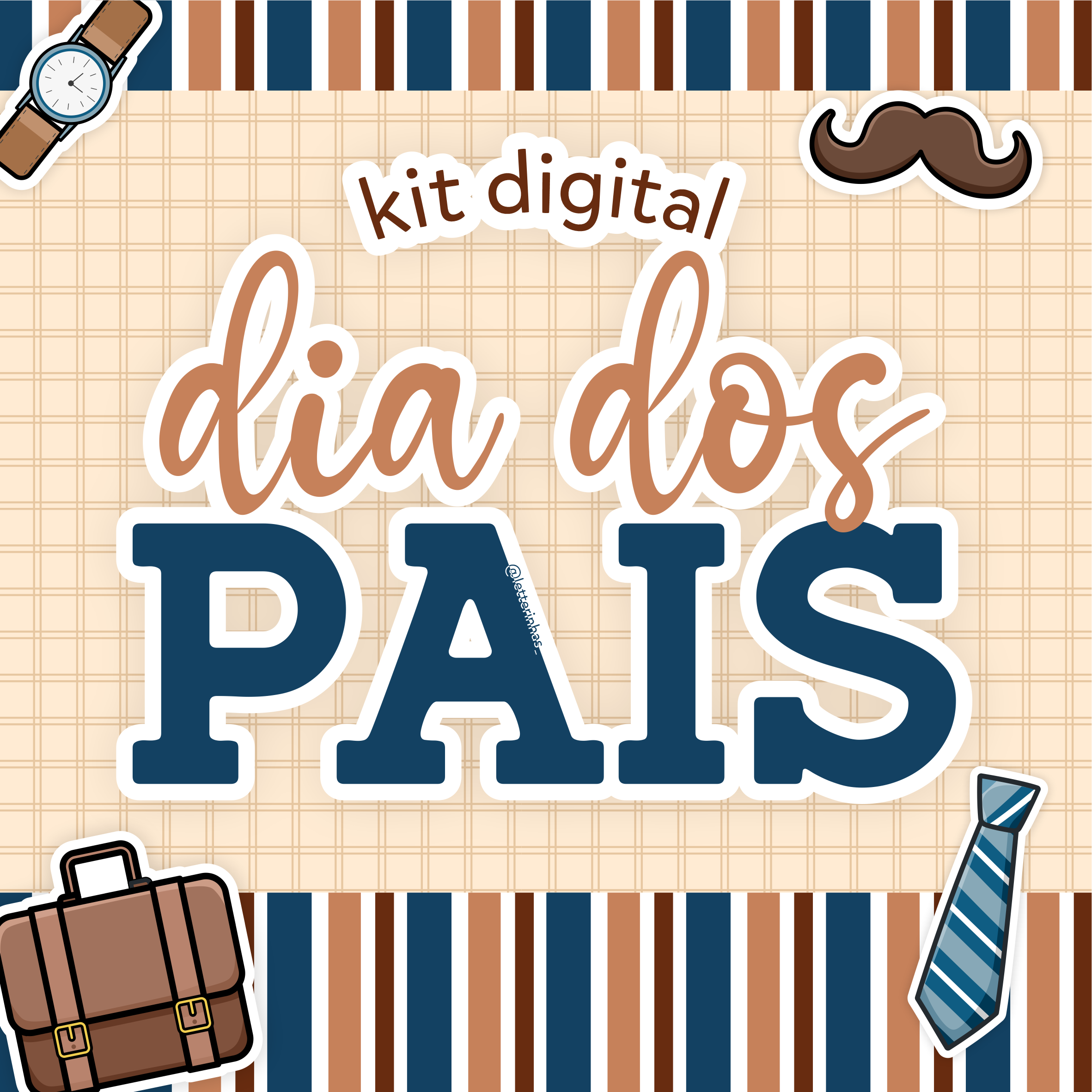 Kit Digital Dia dos Pais 2023