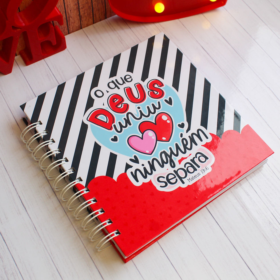 Miniatura: Kit Digital Encadernação Dia dos Namorados