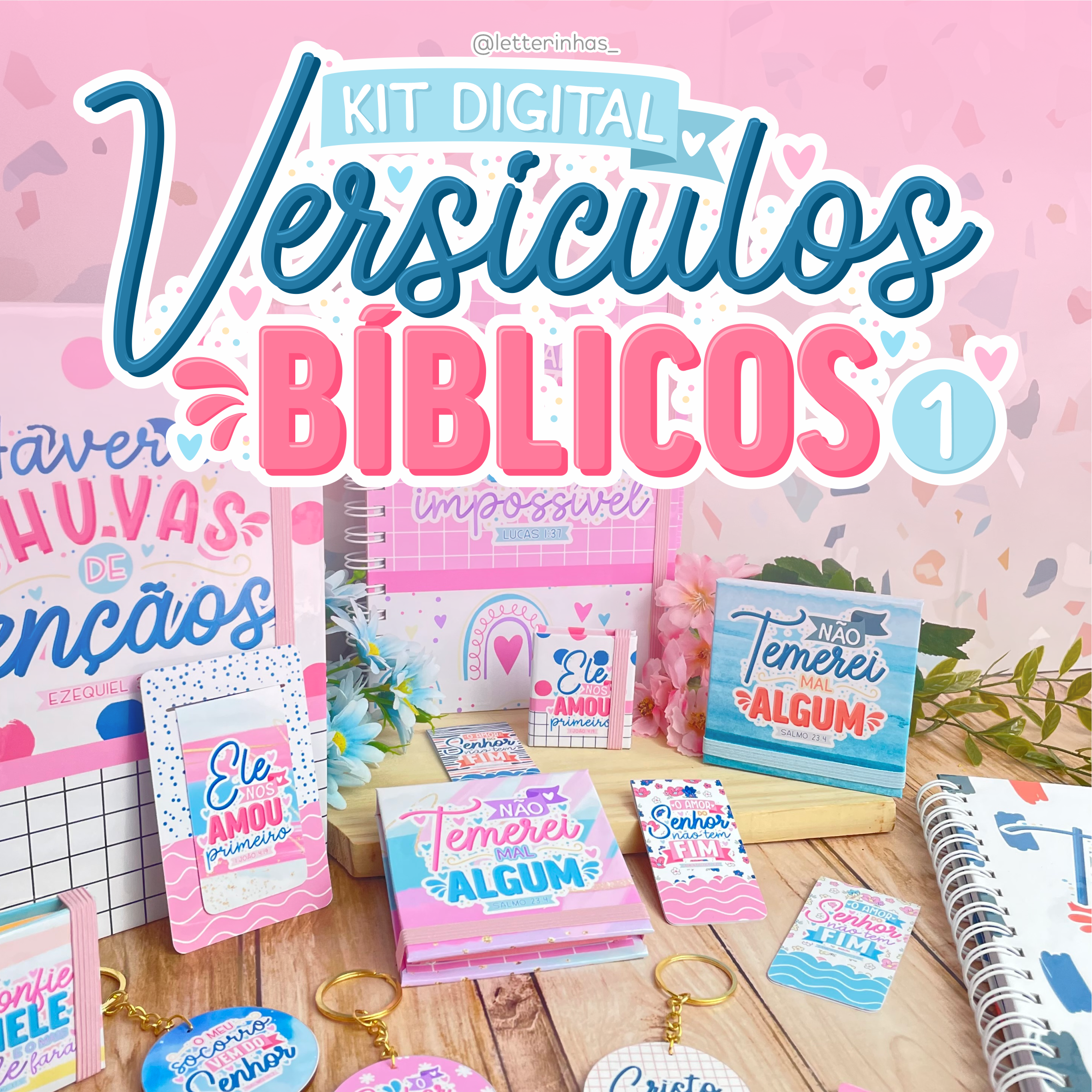 Kit Digital Versículos Bíblicos 1