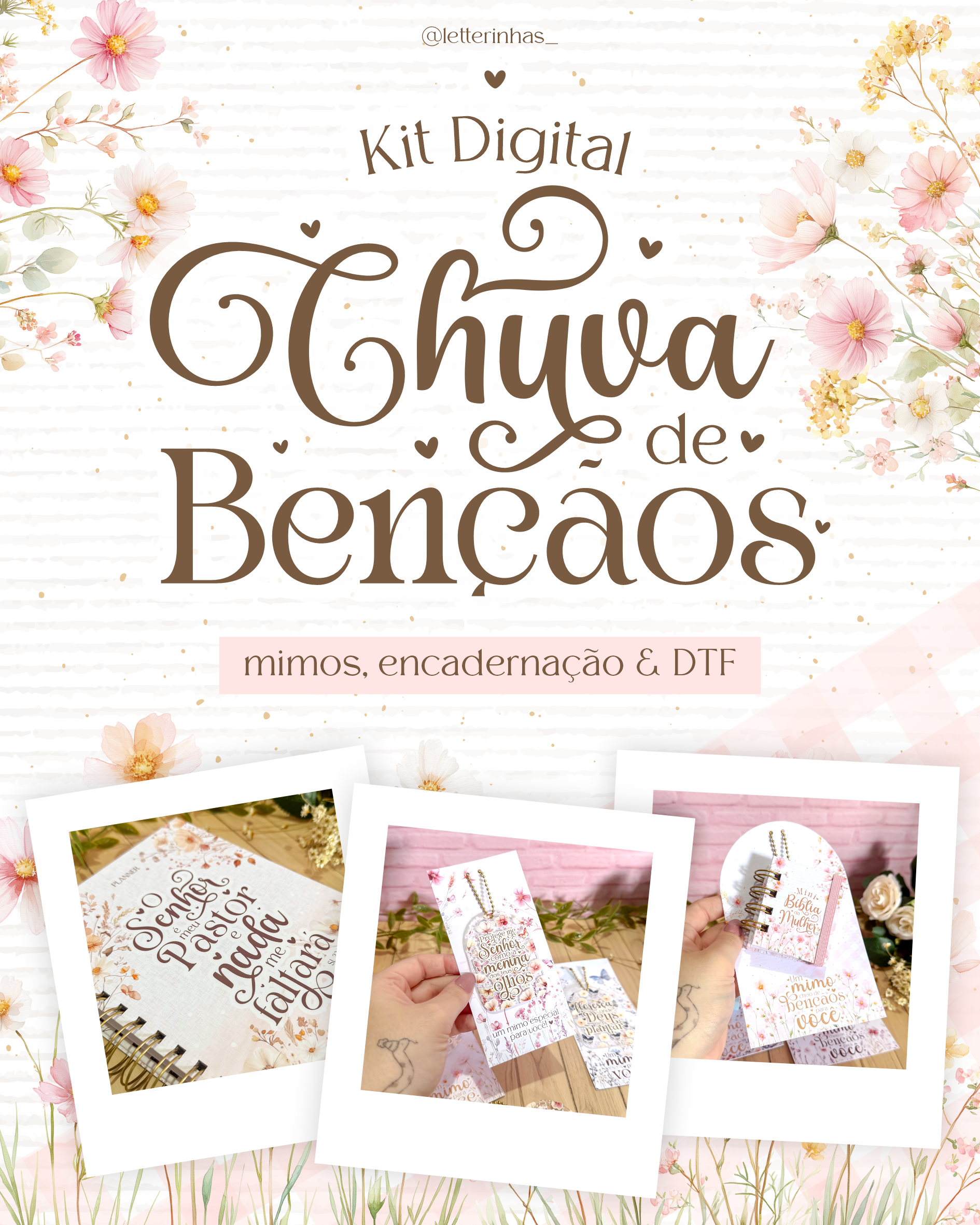 Kit Digital Chuva de Bençãos