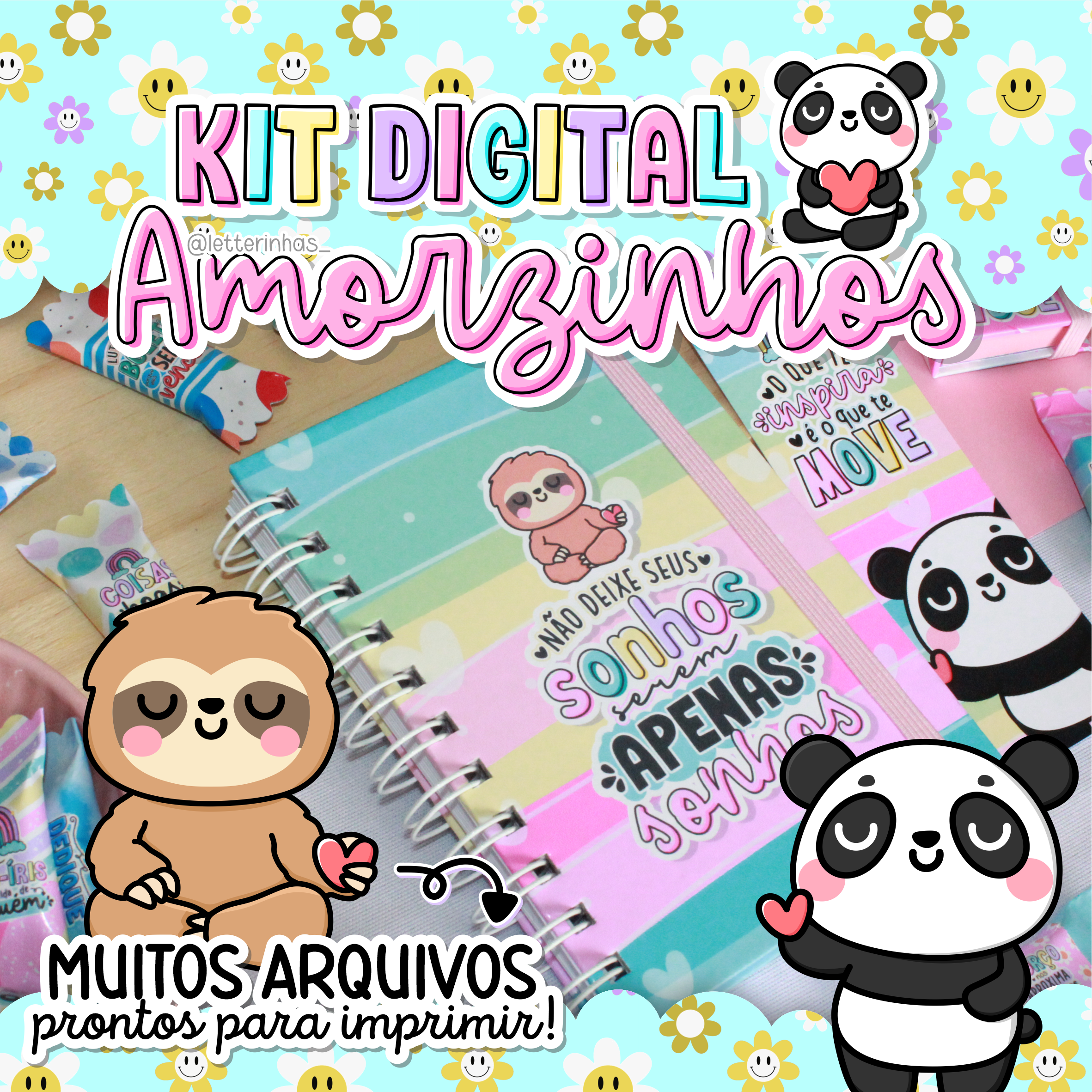 Kit Digital Amorzinhos