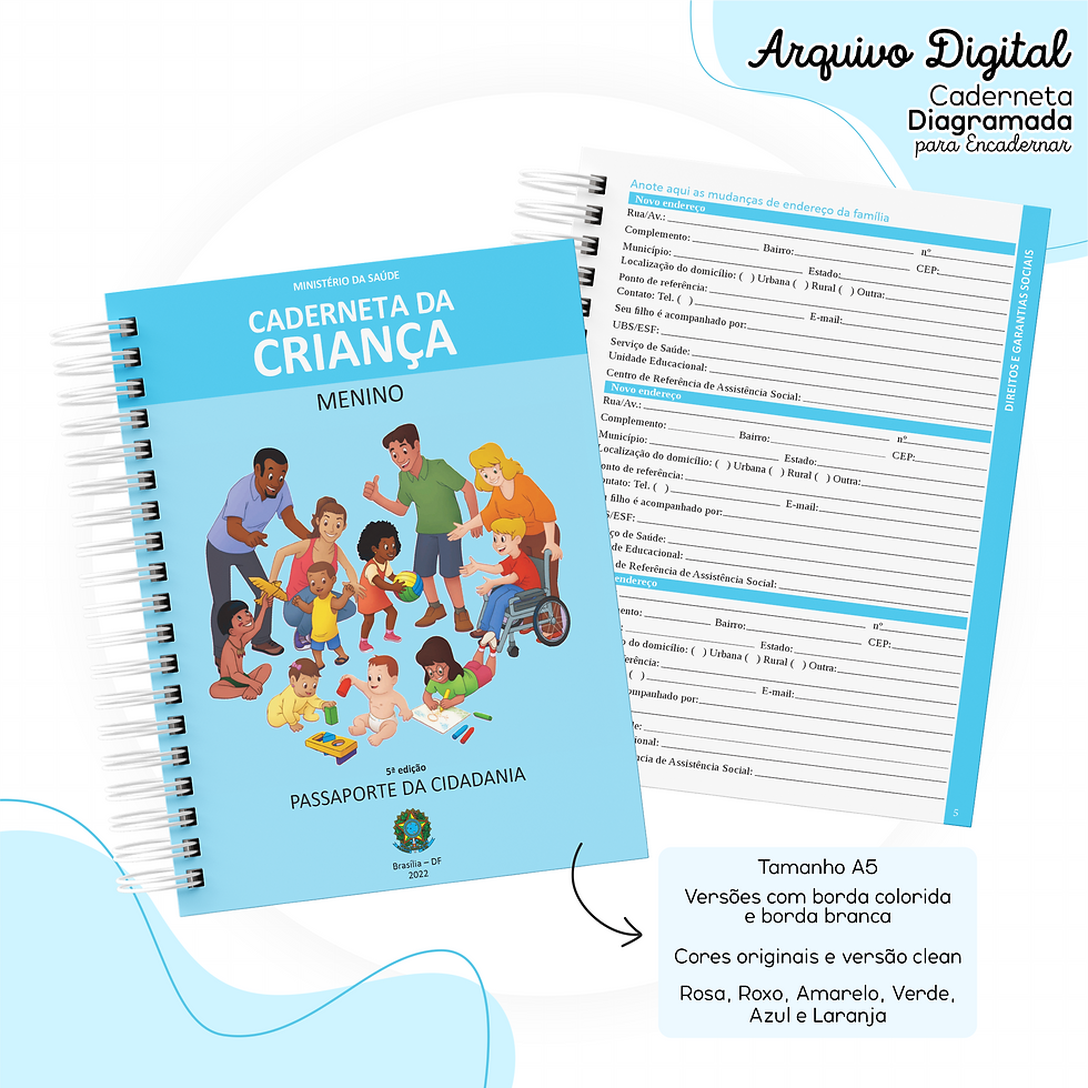 Miniatura: Coleção Digital - Cadernetas de Saúde | 5ª Edição 