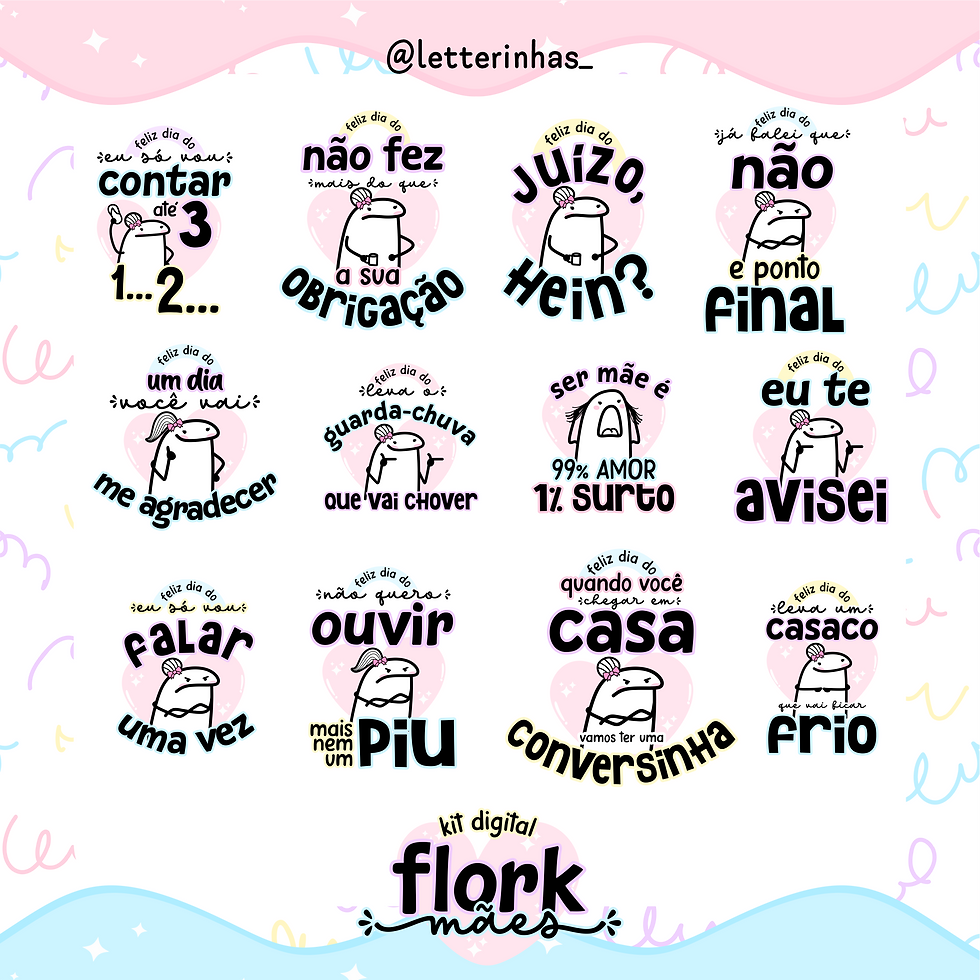 Miniatura: Kit Digital Flork Mães