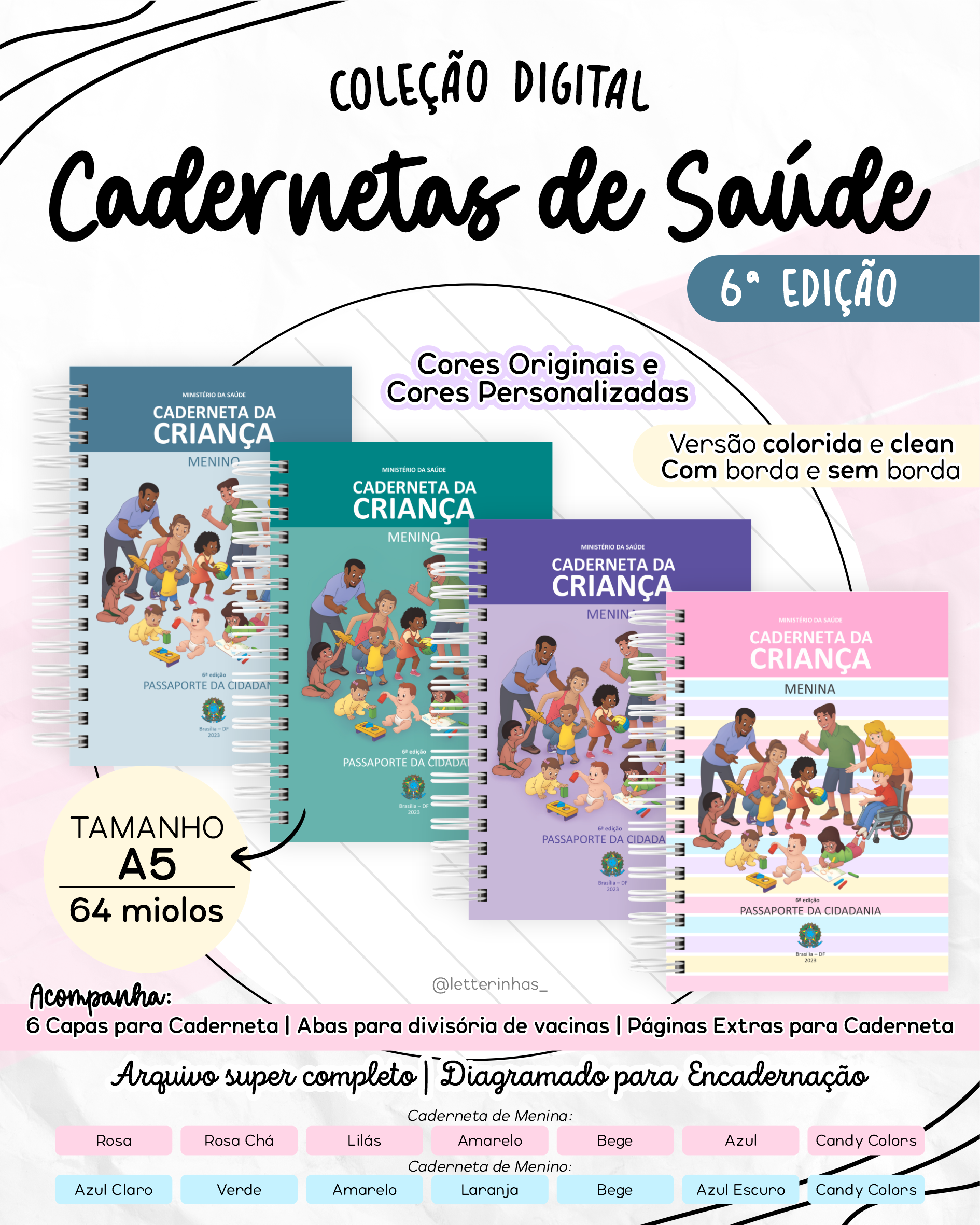 Coleção Digital - Cadernetas de Saúde | 6ª Edição