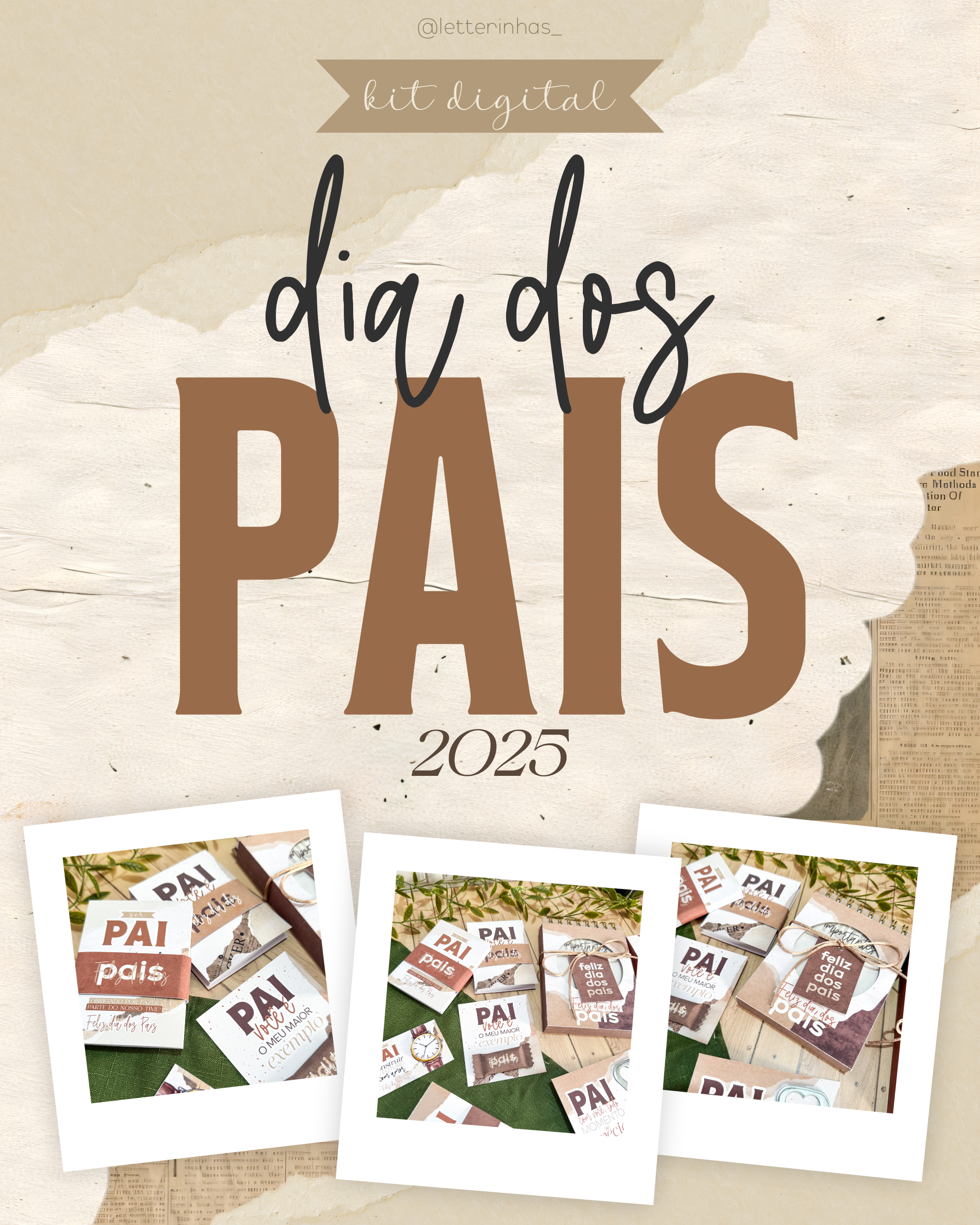 Kit Digital Dia dos Pais 2025