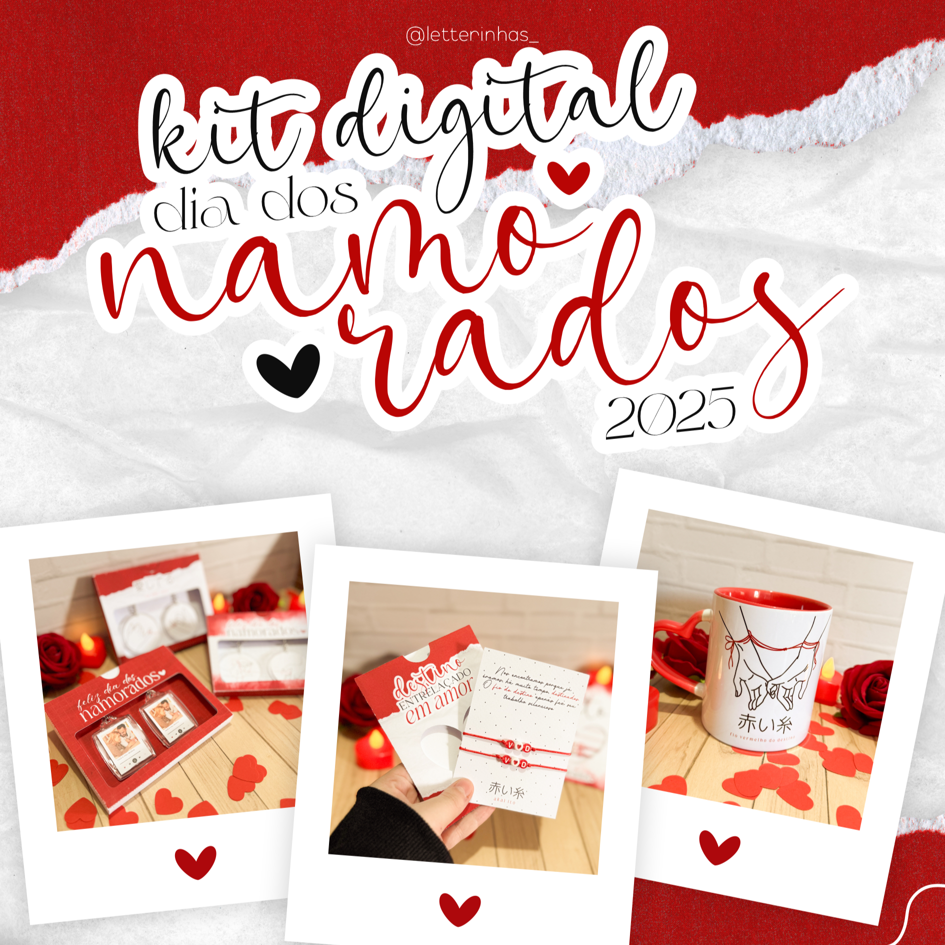 Kit Digital Dia dos Namorados 2025