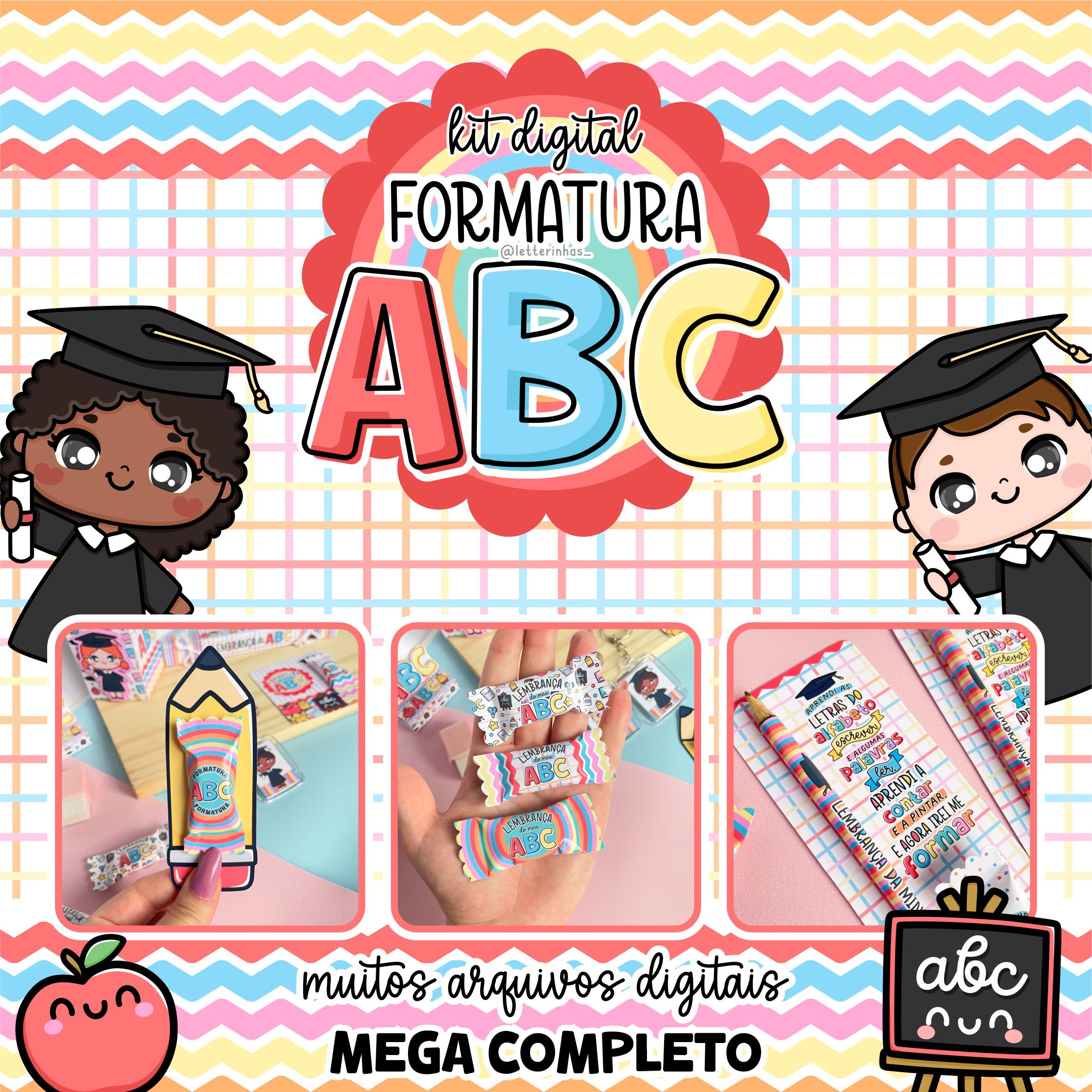 Kit Digital Formatura ABC