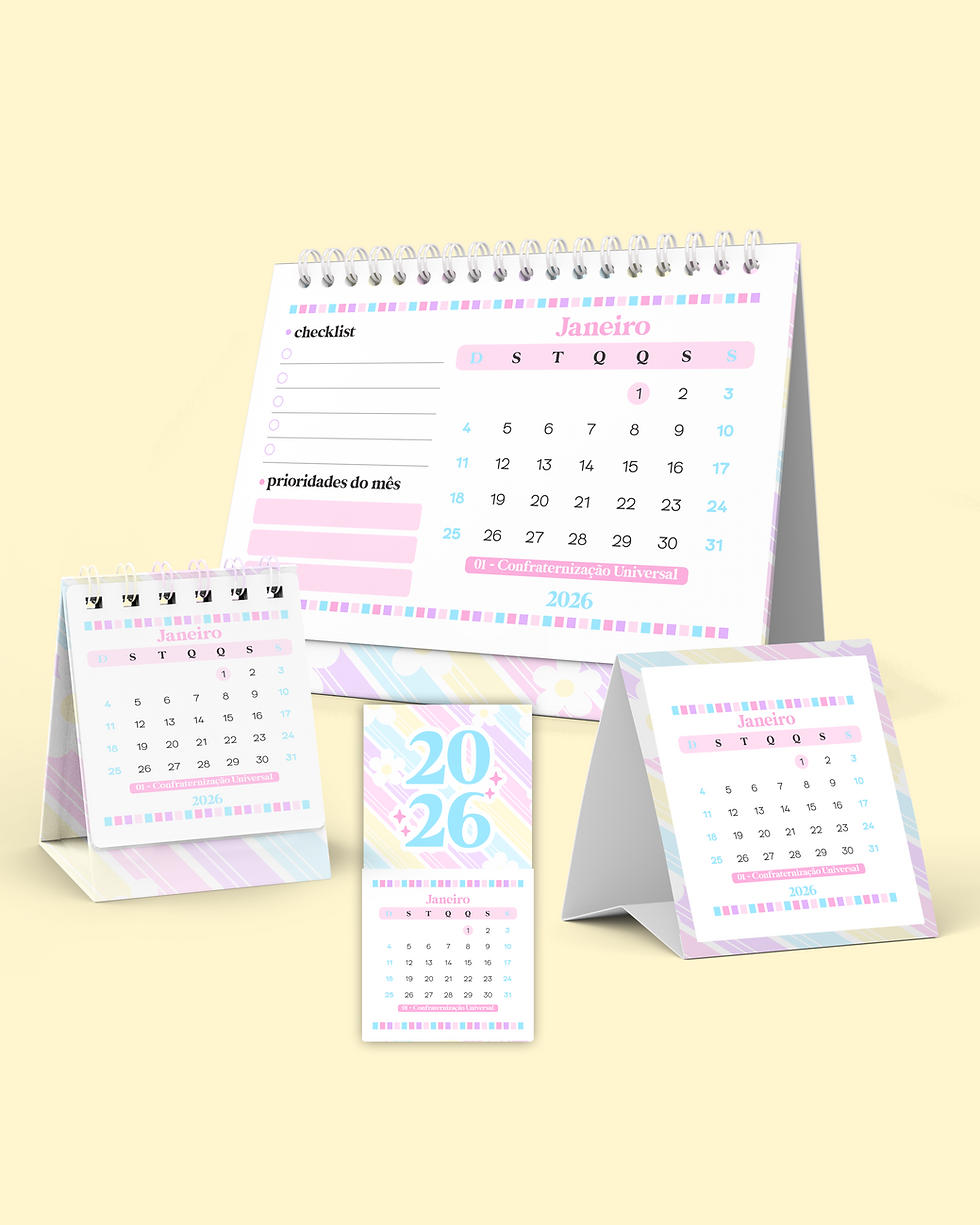 Miniatura: Combo Digital Calendários 2026