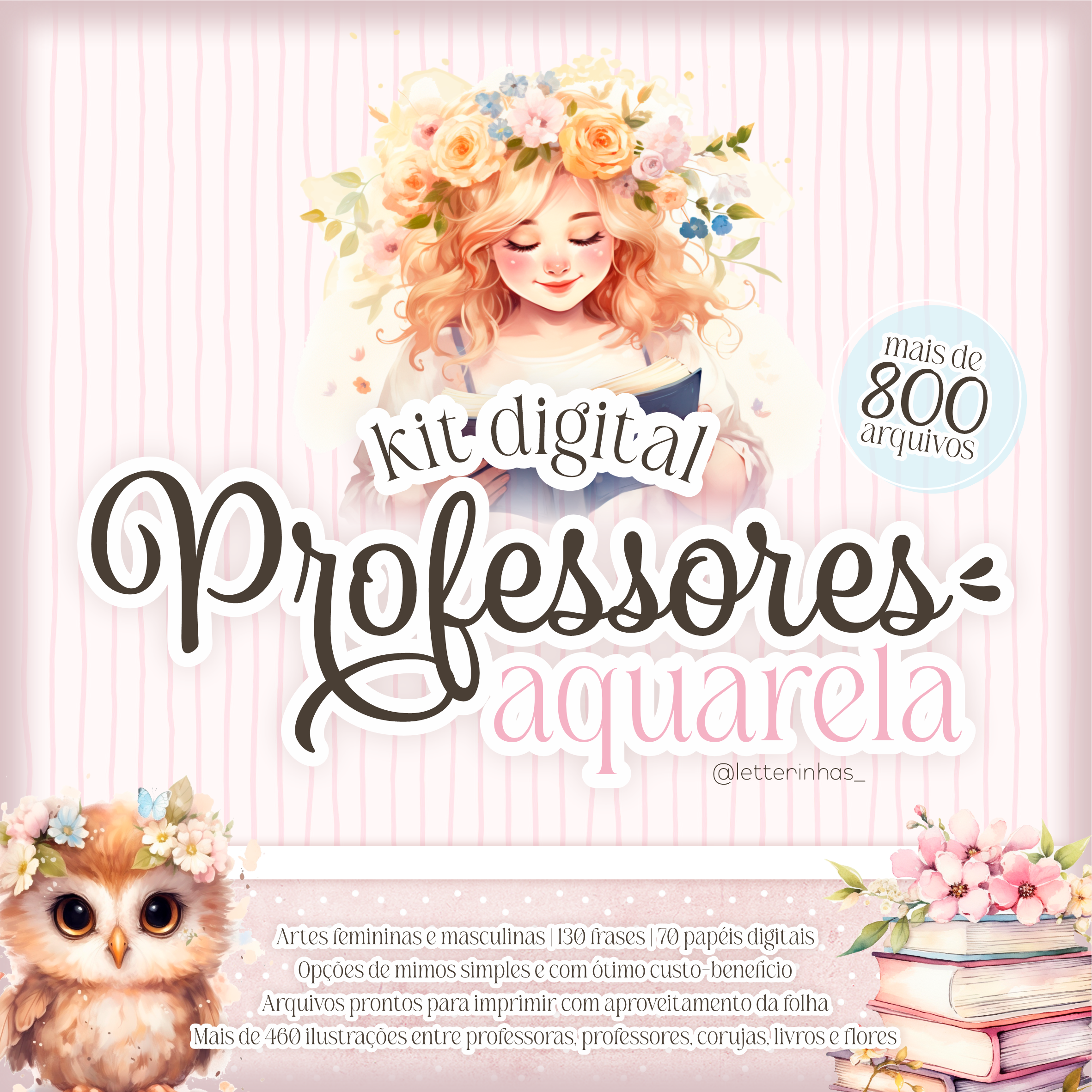 Kit Digital Professores Aquarela | 2023