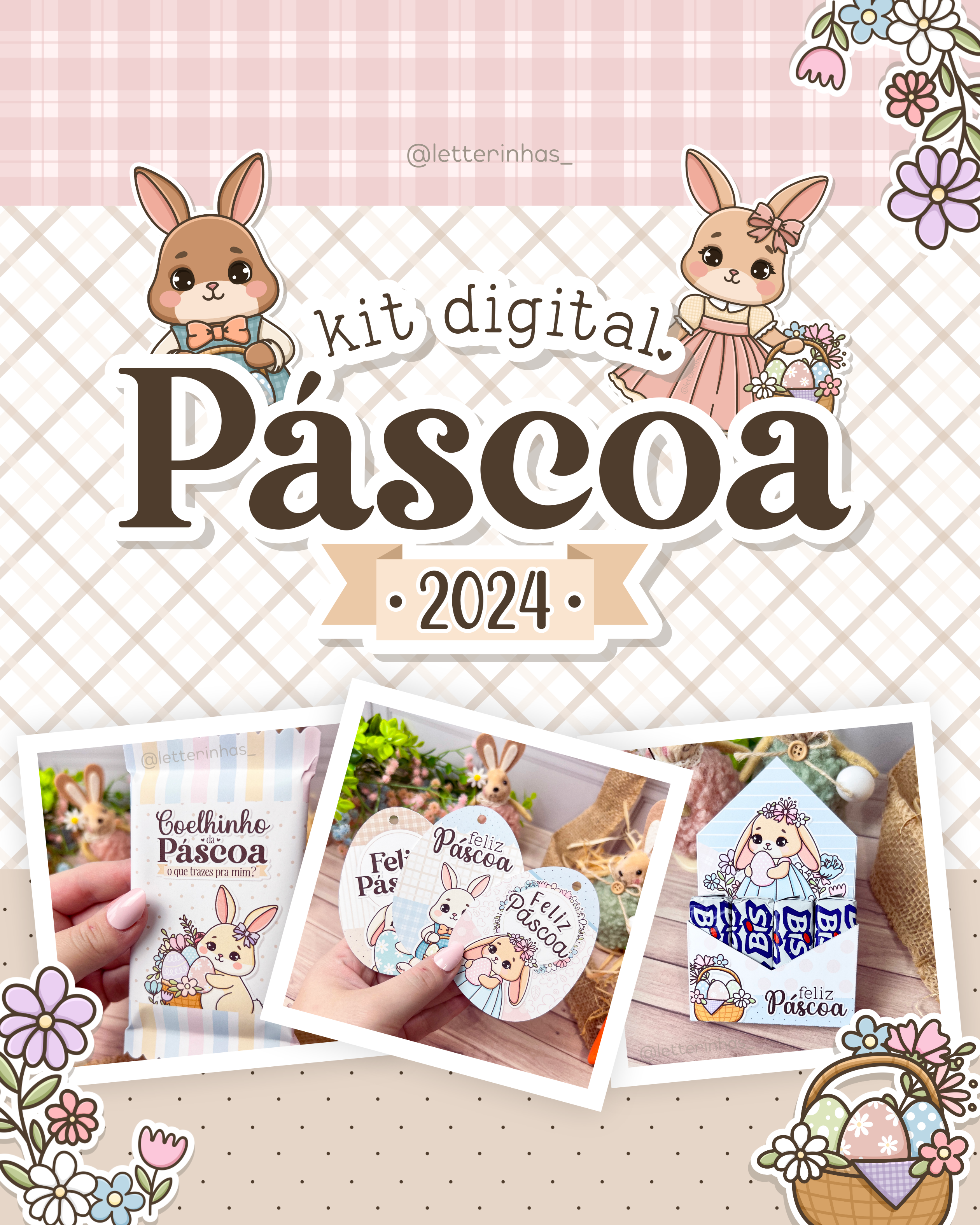 Kit Digital Páscoa 2024