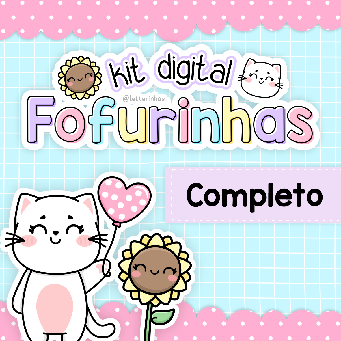 Kit Digital Fofurinhas - Completo