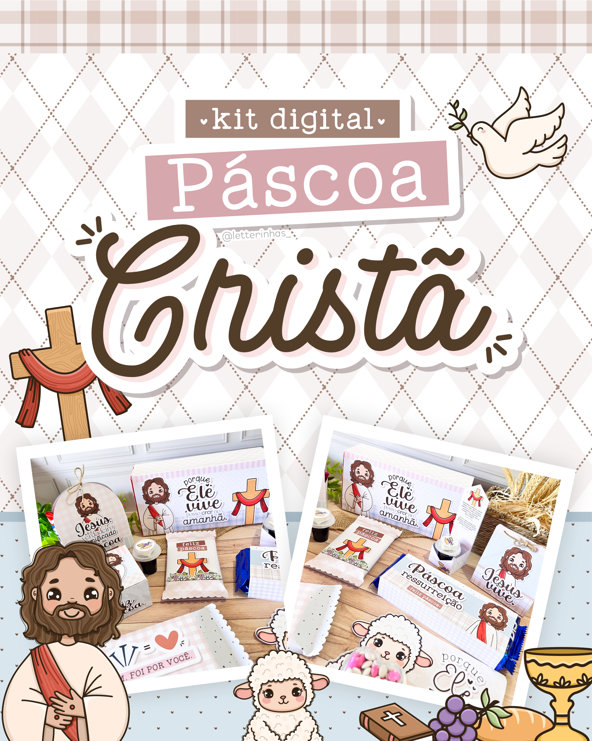 Kit Digital Páscoa Cristã 2024