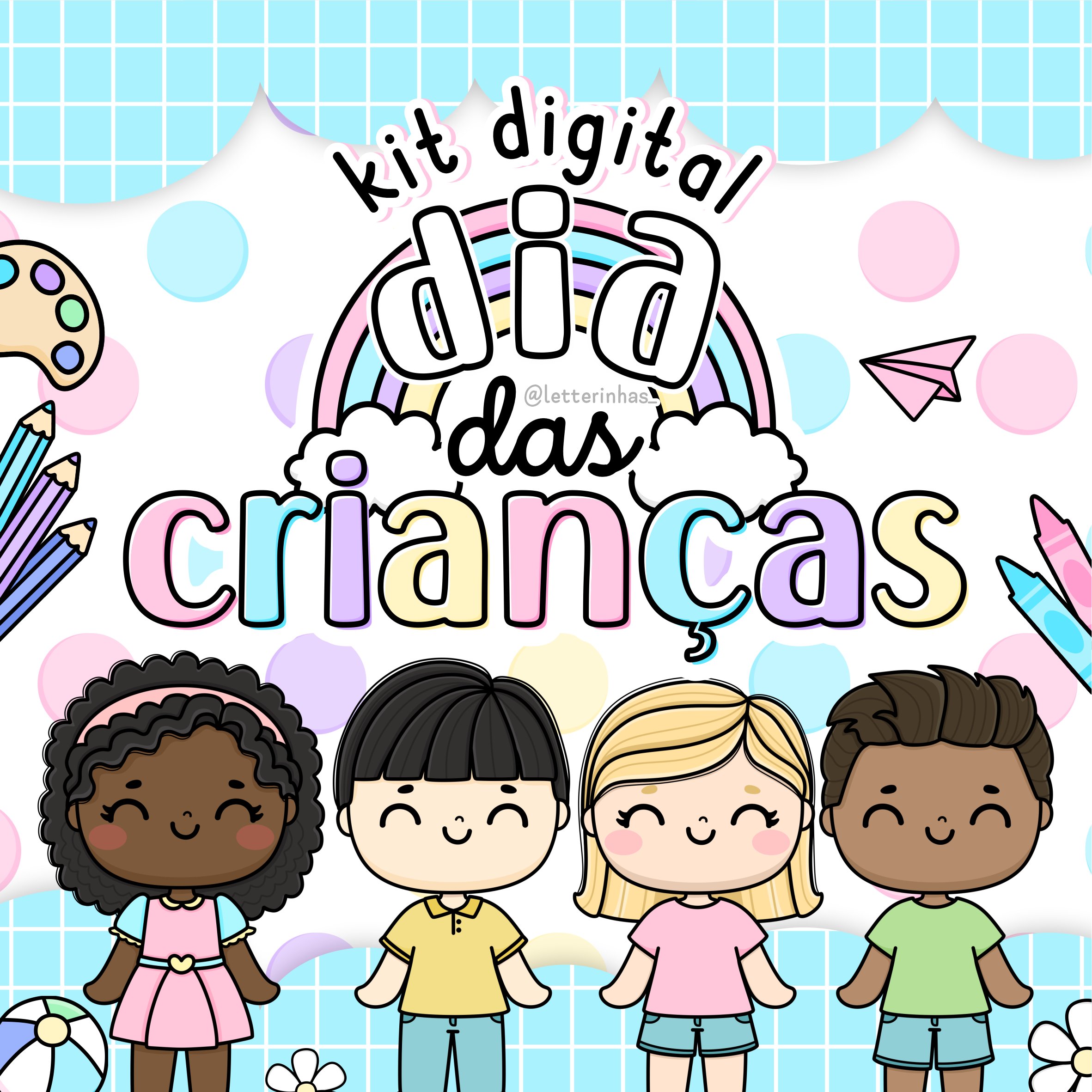 Kit Digital Dia das Crianças