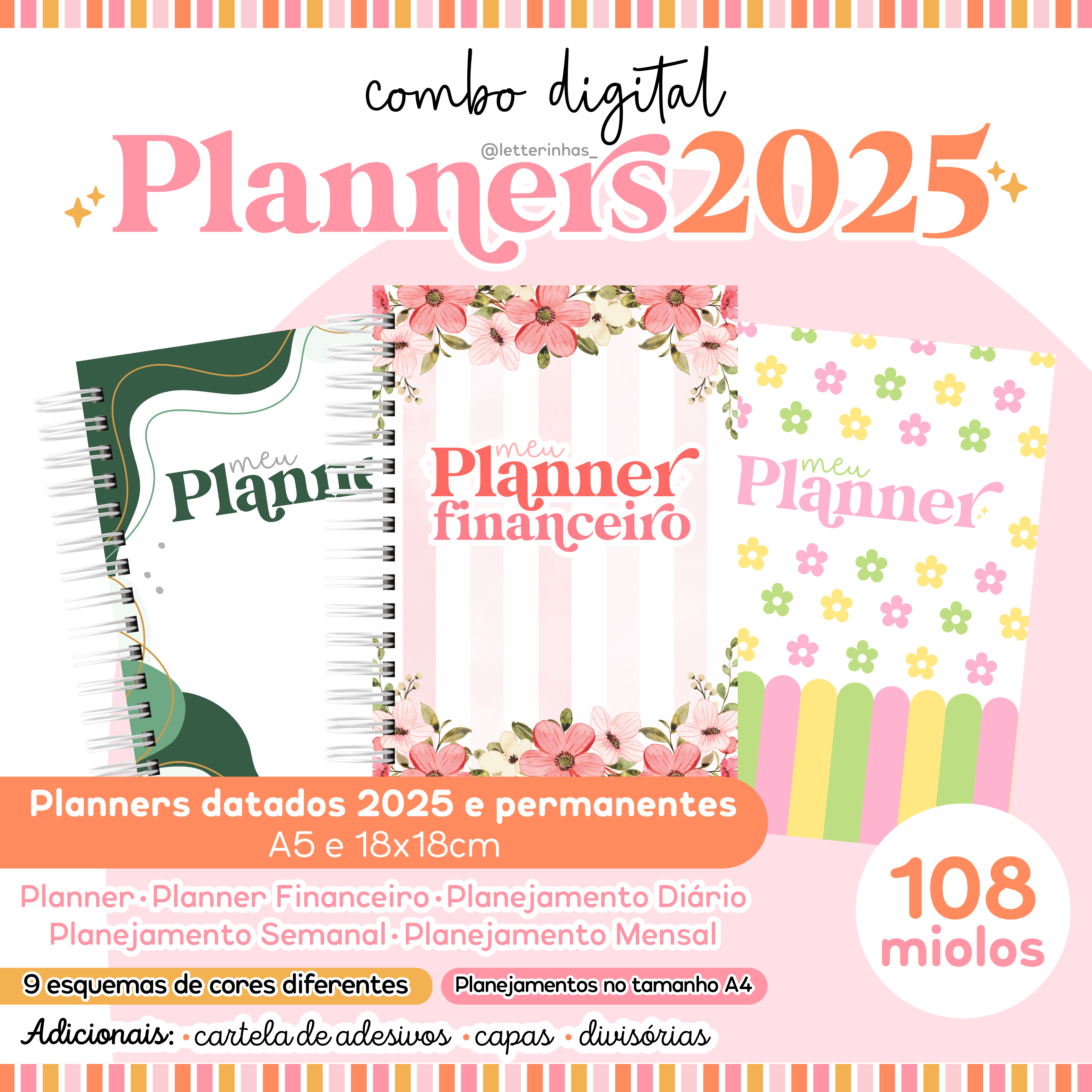 Combo Digital Planners 2025