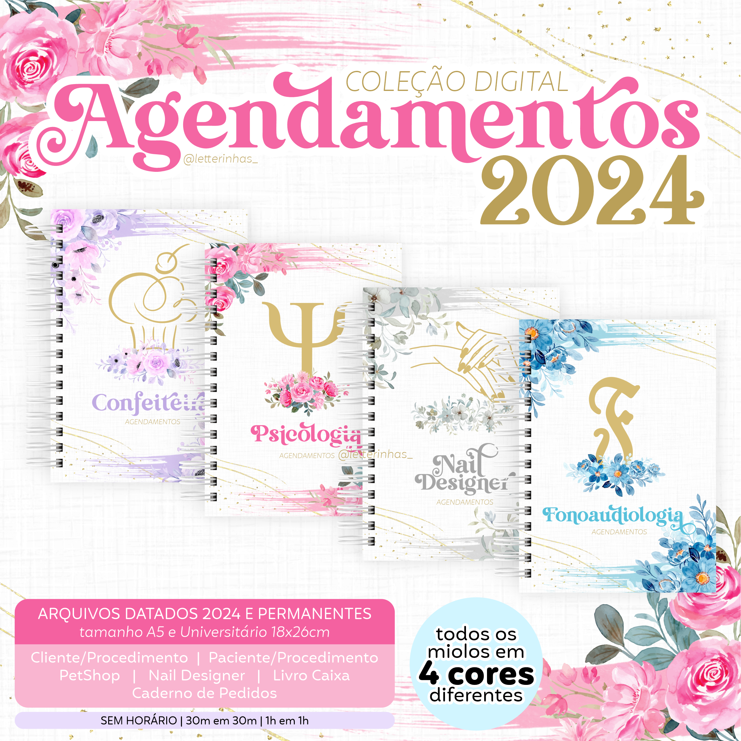 Coleção Digital Agendamentos 2024