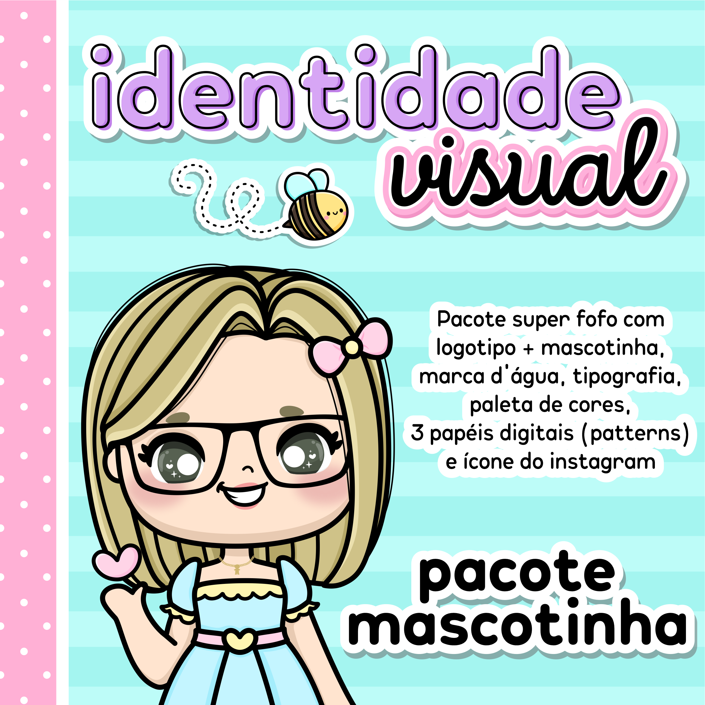 Identidade Visual com Mascotinha