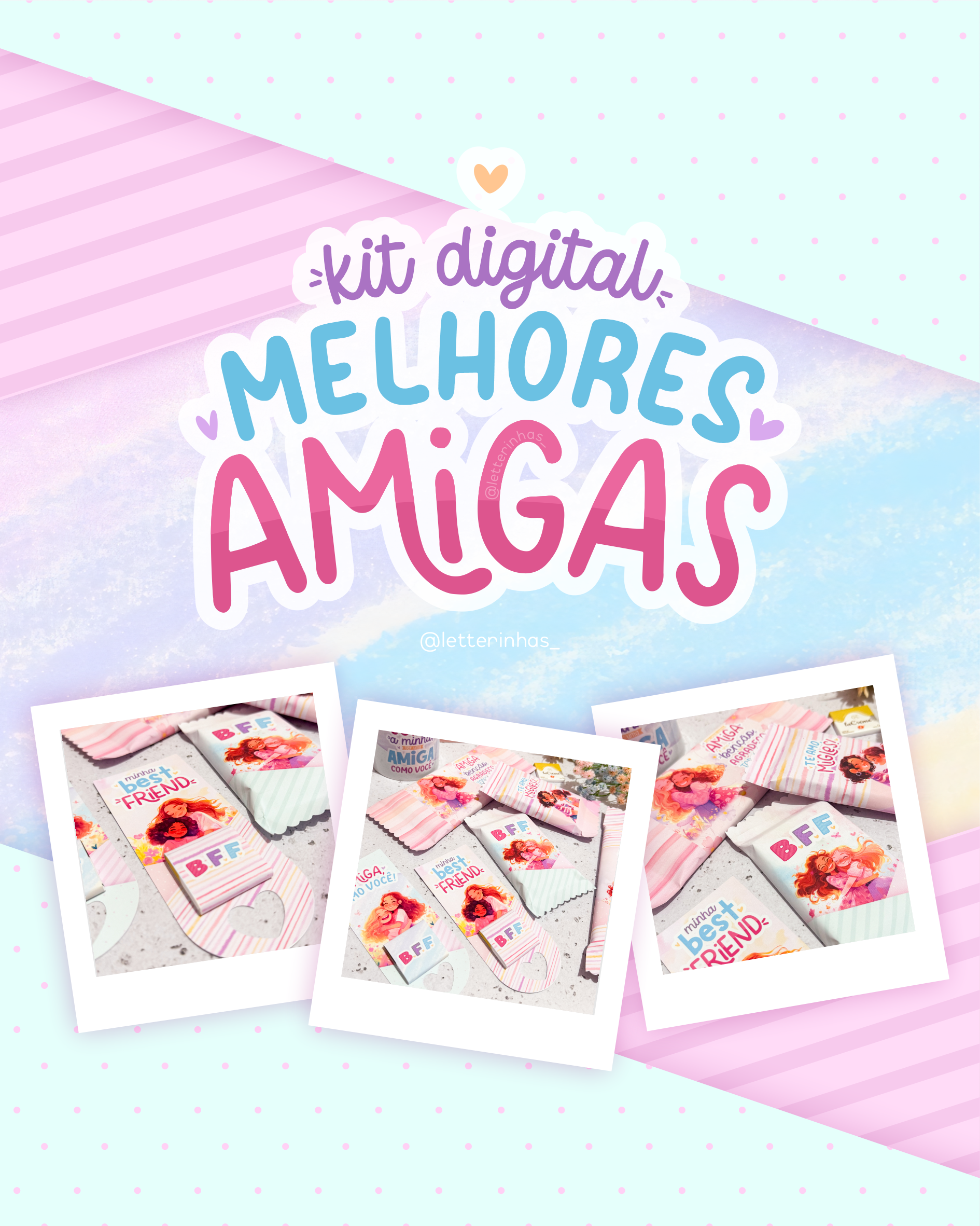 Mini Kit Digital Melhores Amigas