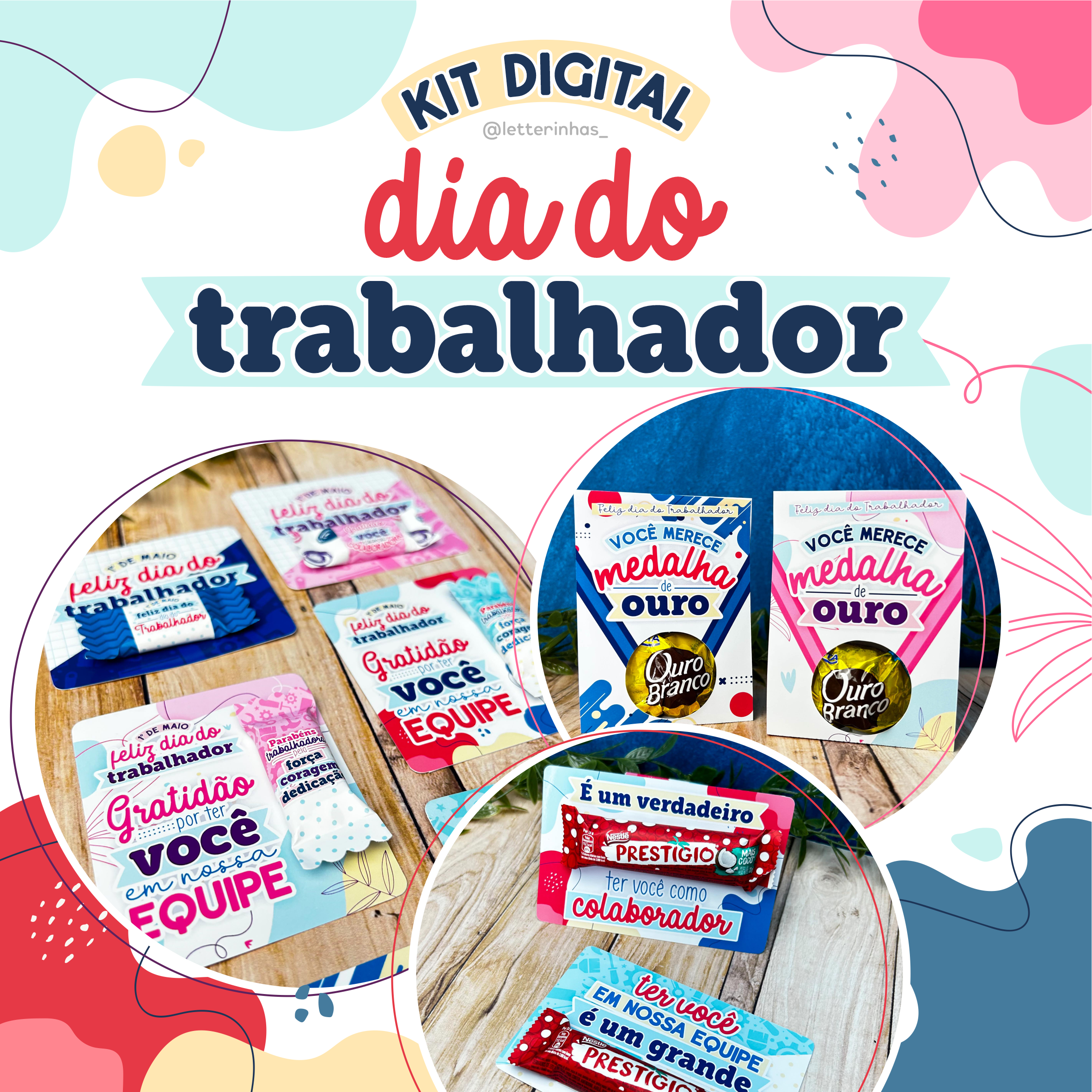 Kit Digital Dia do Trabalhador