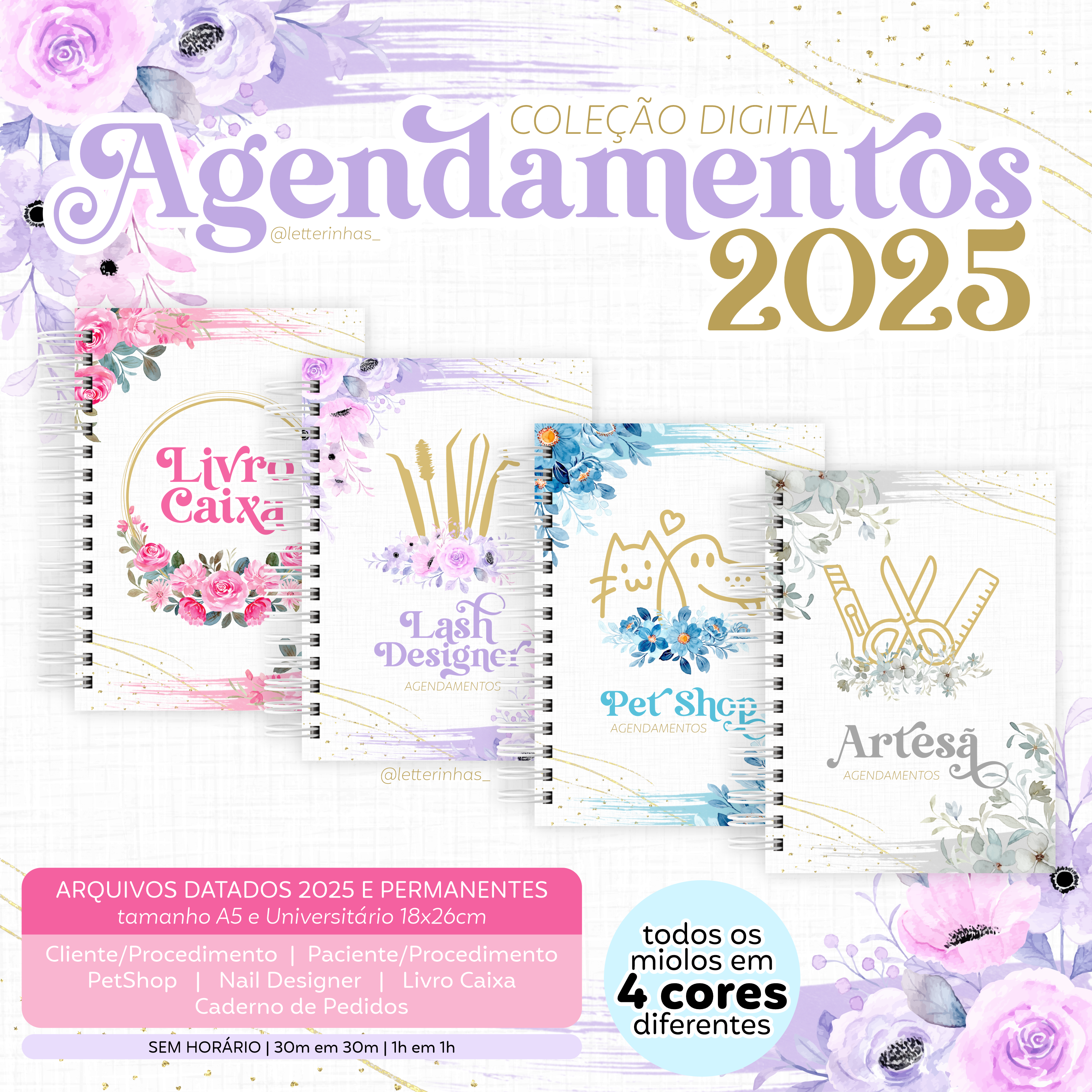 Coleção Digital Agendamentos 2025