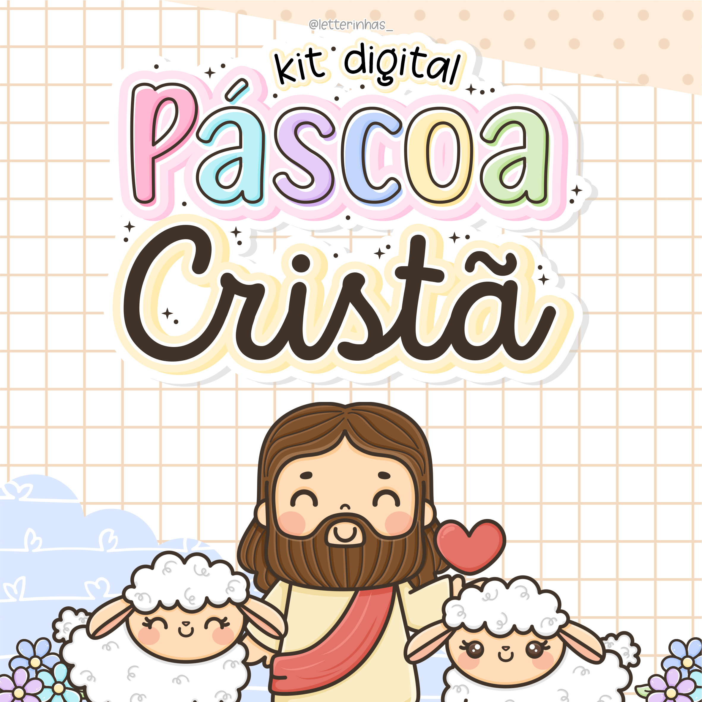 Kit Digital Páscoa Cristã