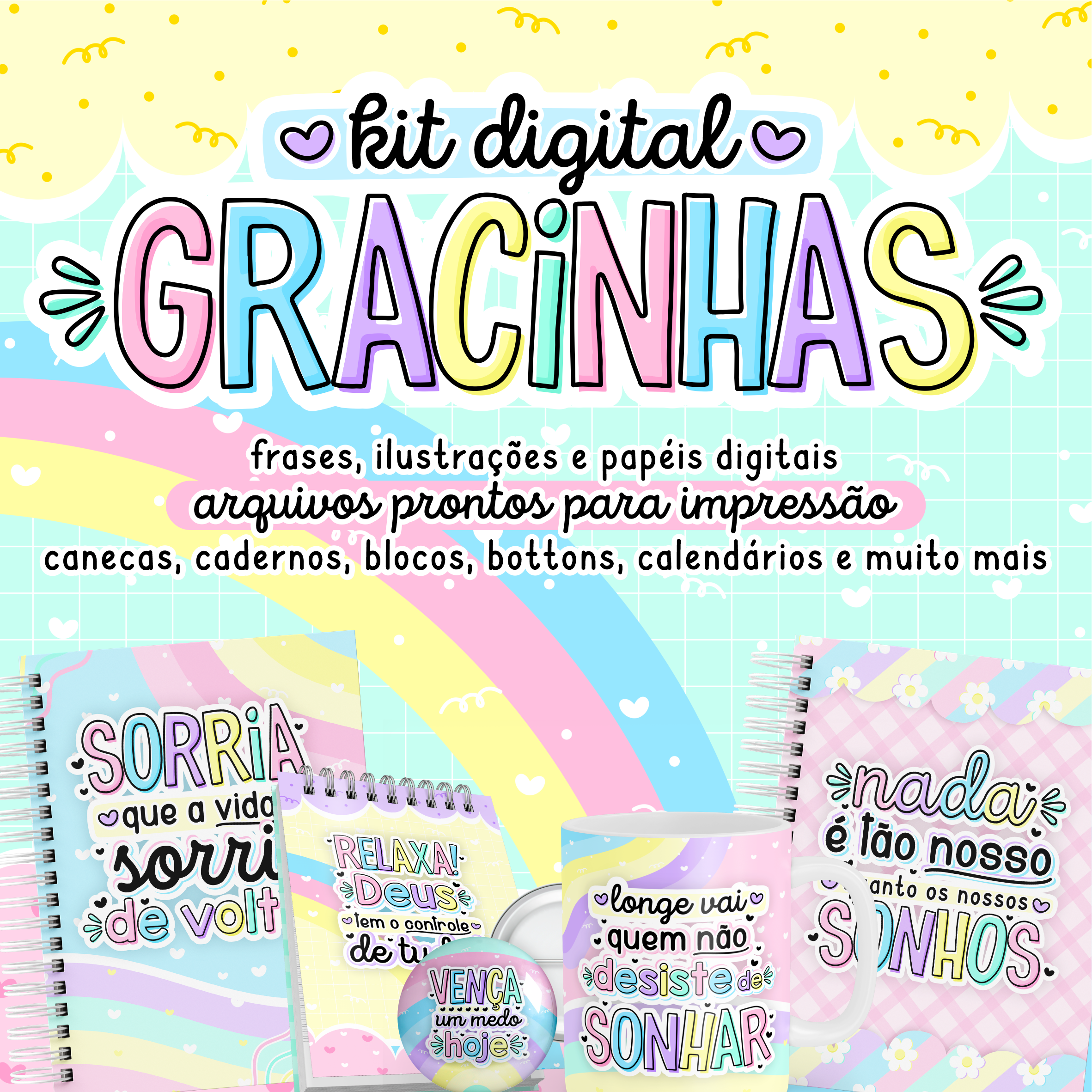 Kit Digital Gracinhas