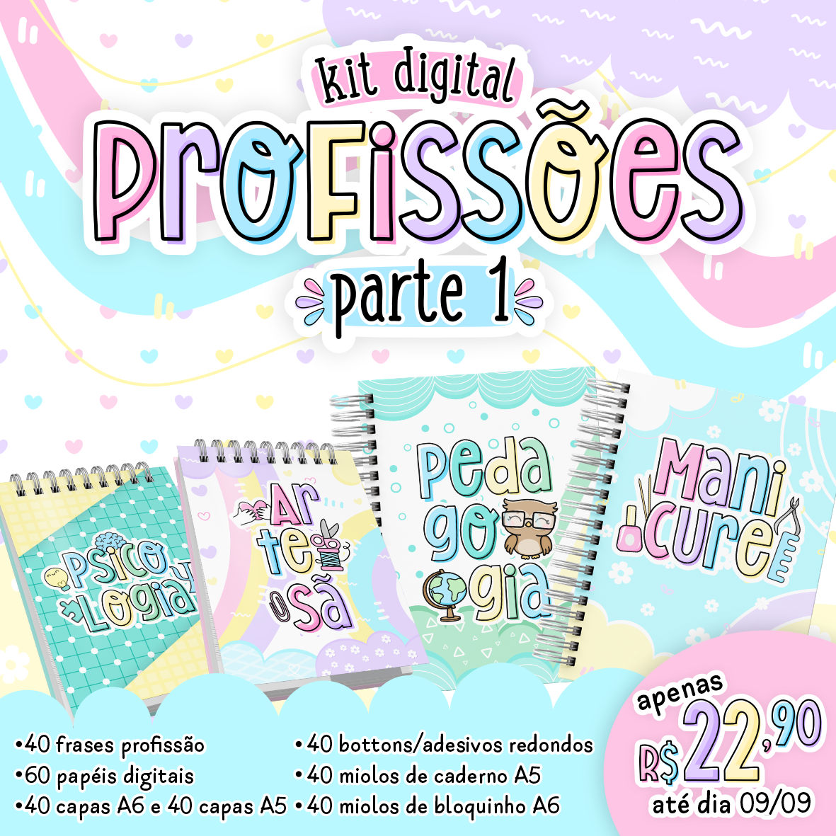 Kit Digital Profissões 1